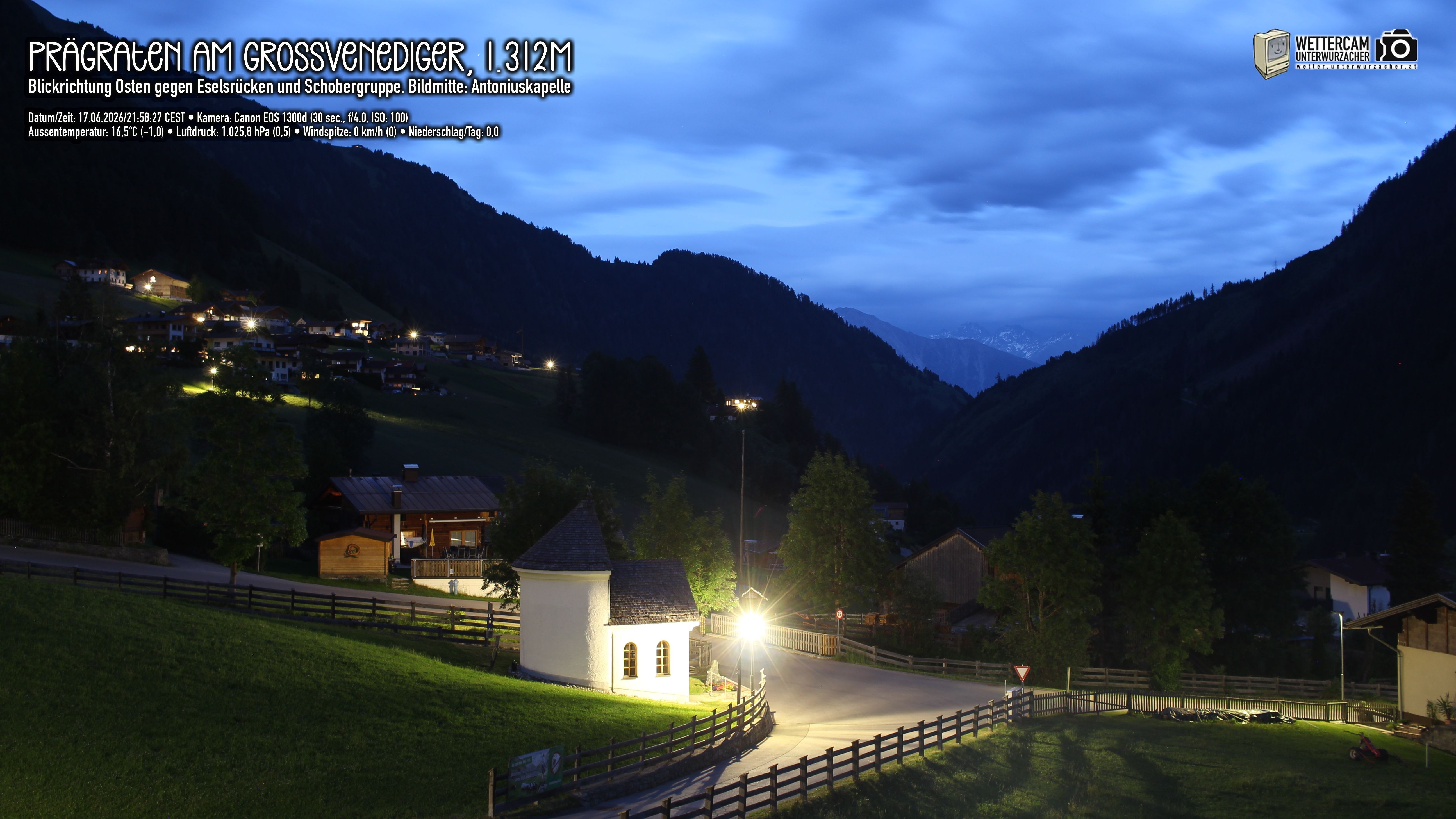 Archiv Foto Webcam Prägraten in Osttirol