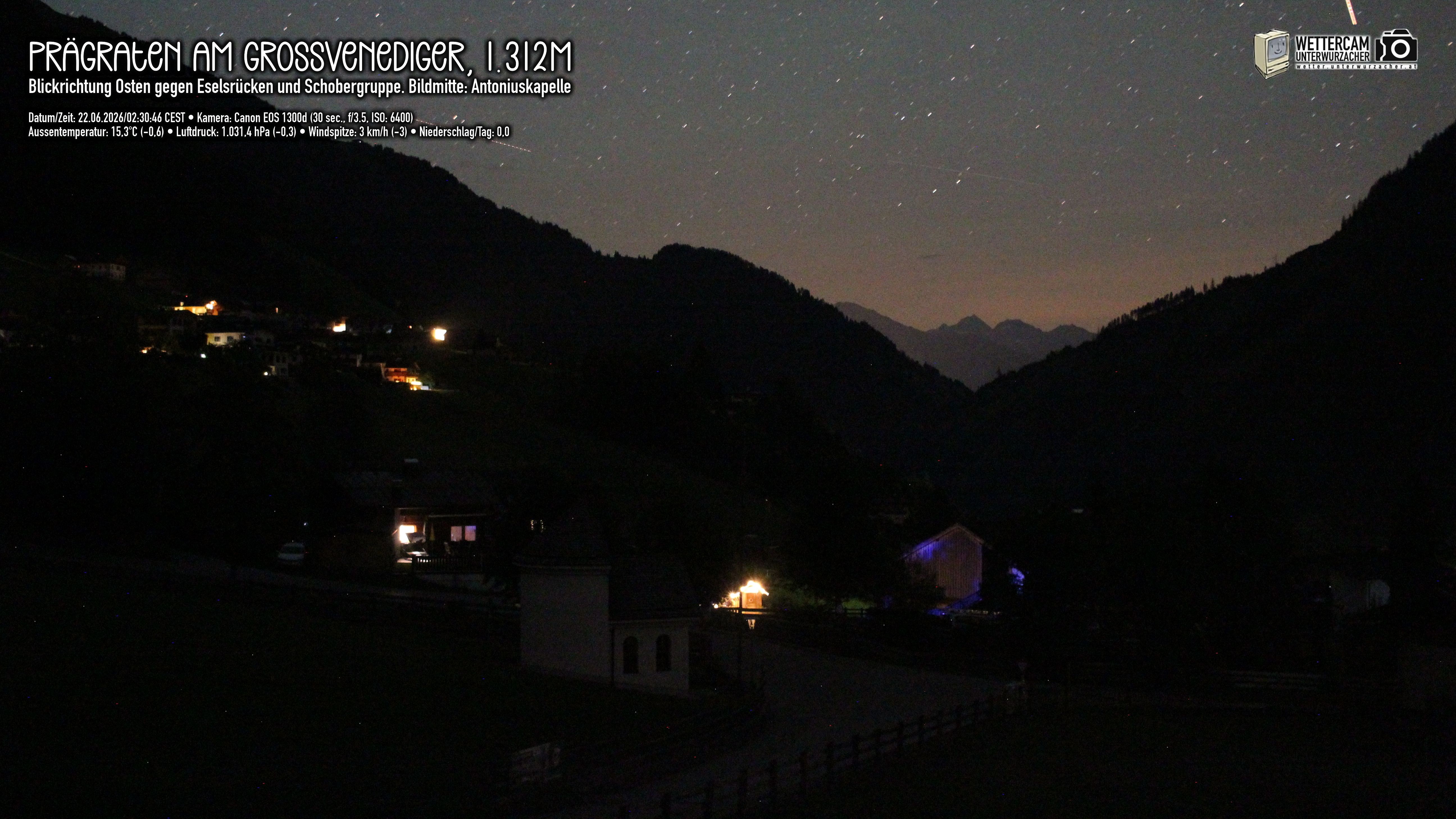 Archived image Webcam Prägraten, East Tyrol