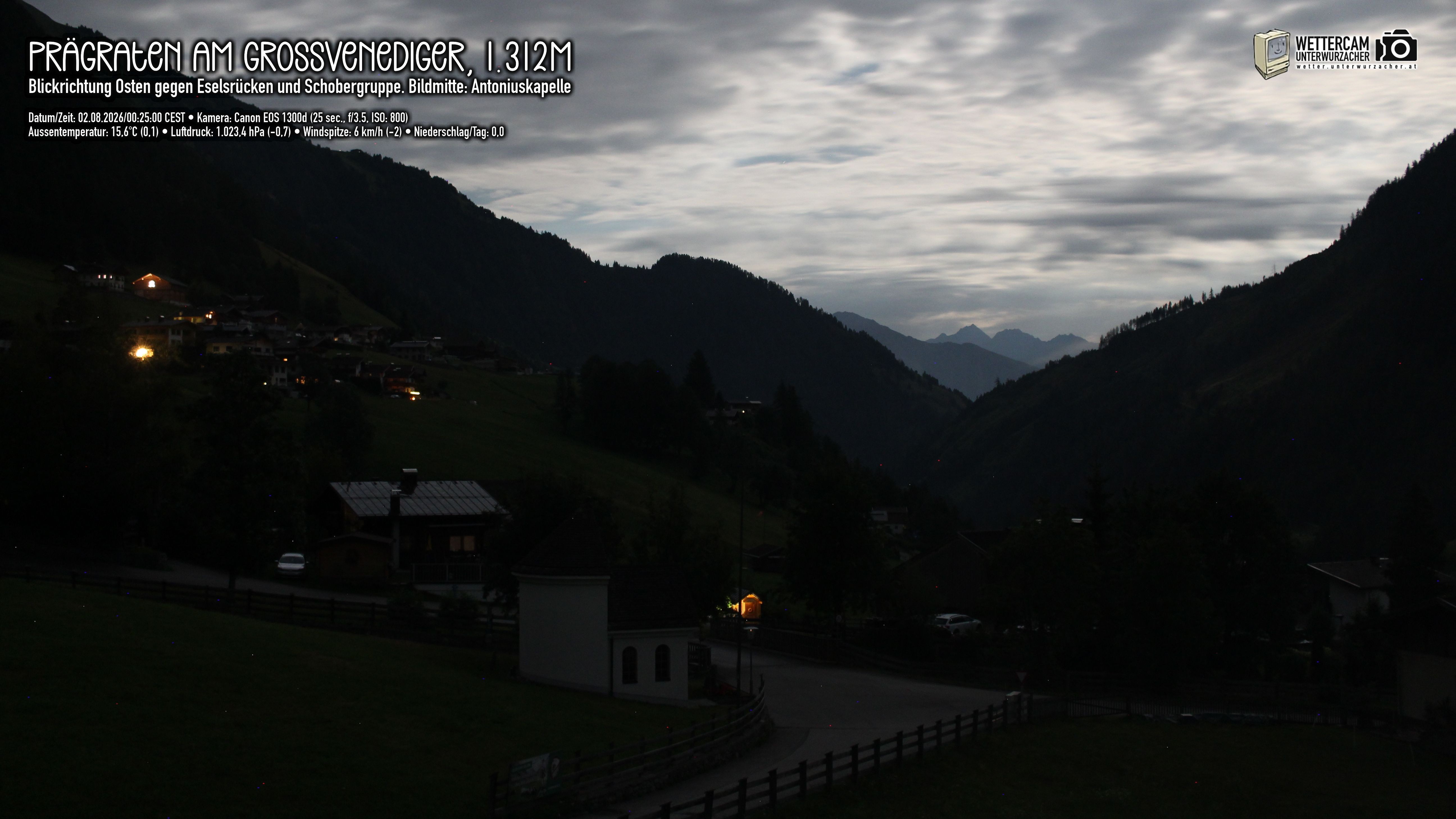 Archiv Foto Webcam Prägraten in Osttirol