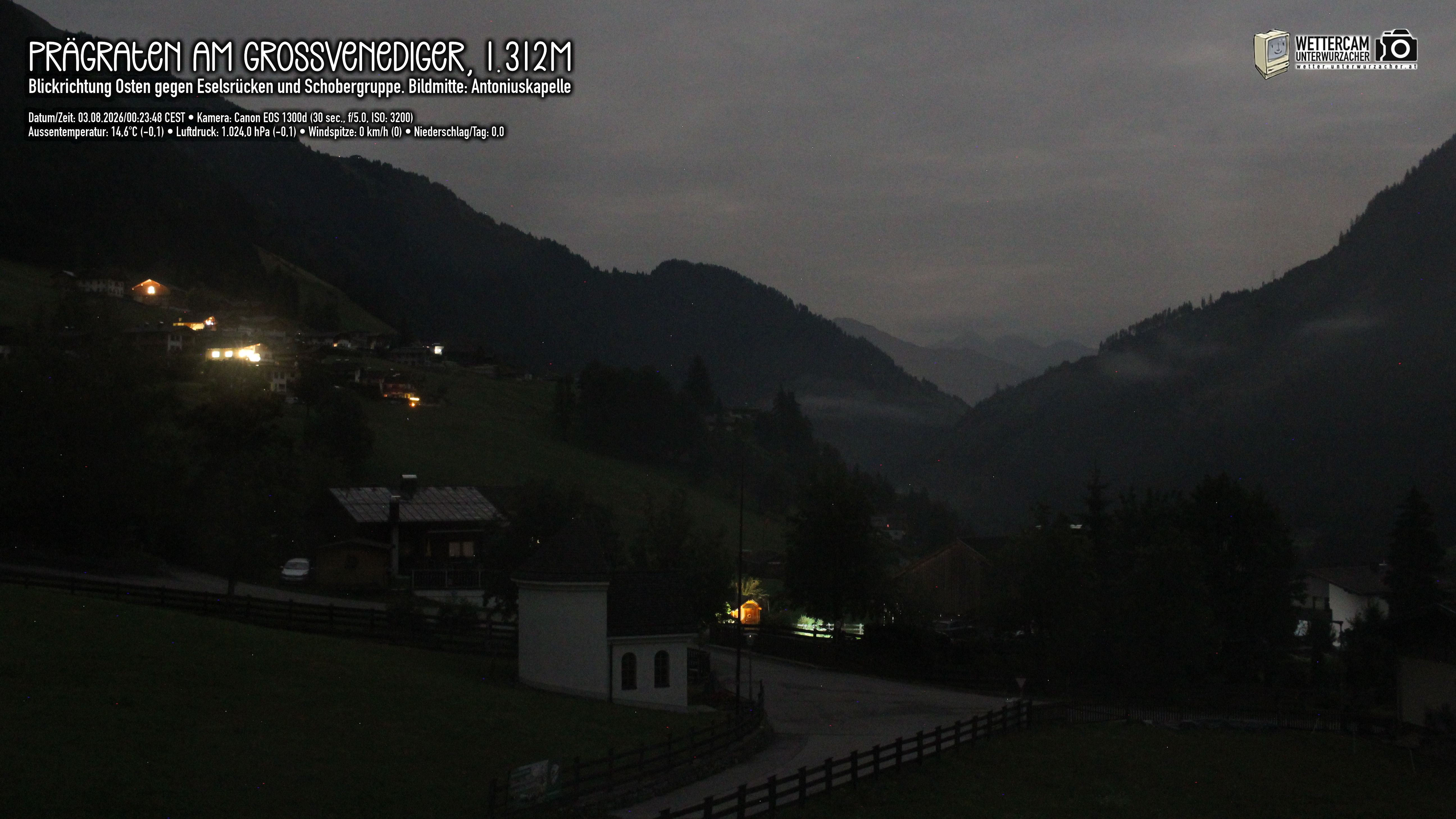 Archiv Foto Webcam Prägraten in Osttirol