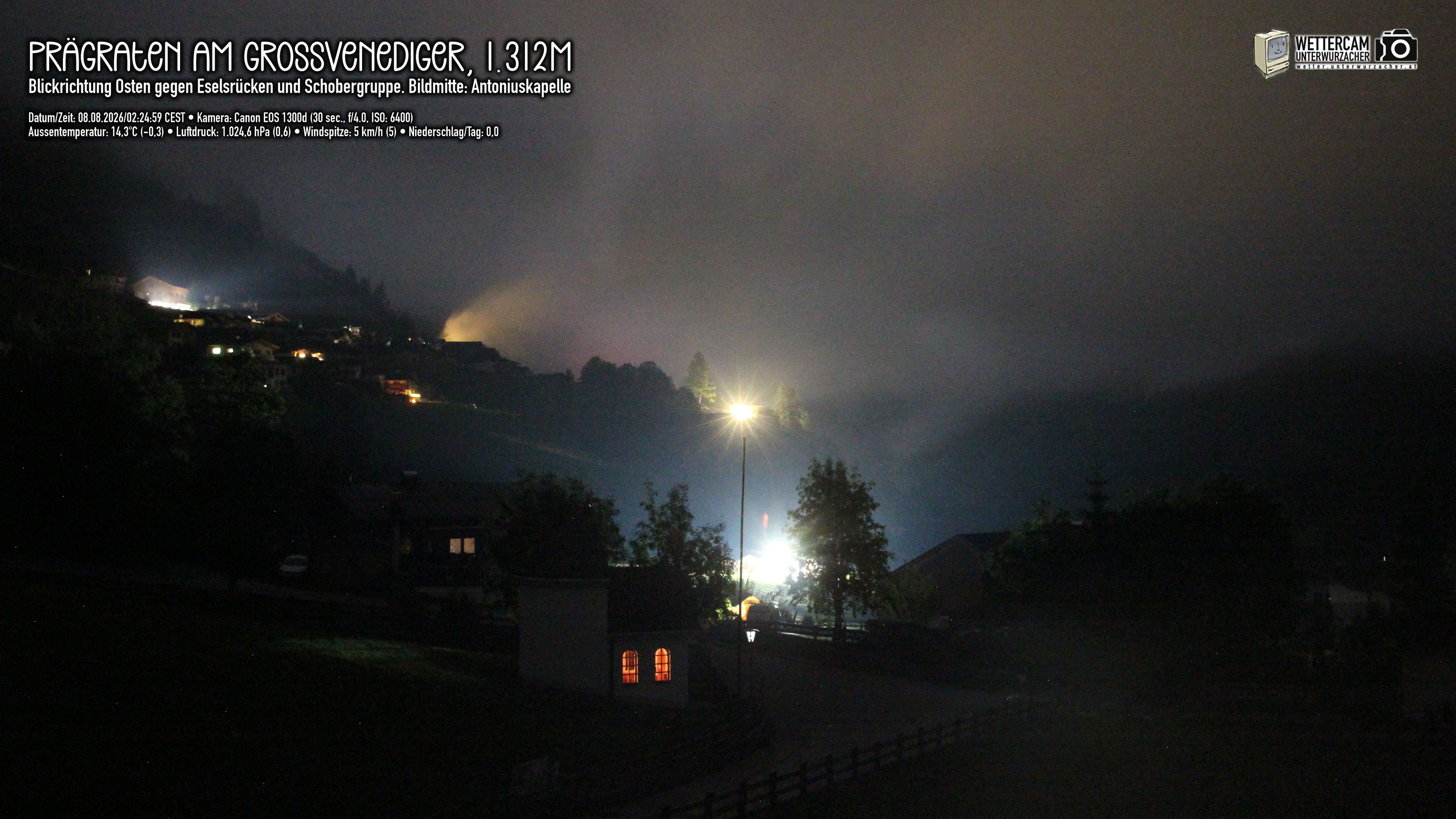 Archiv Foto Webcam Prägraten in Osttirol