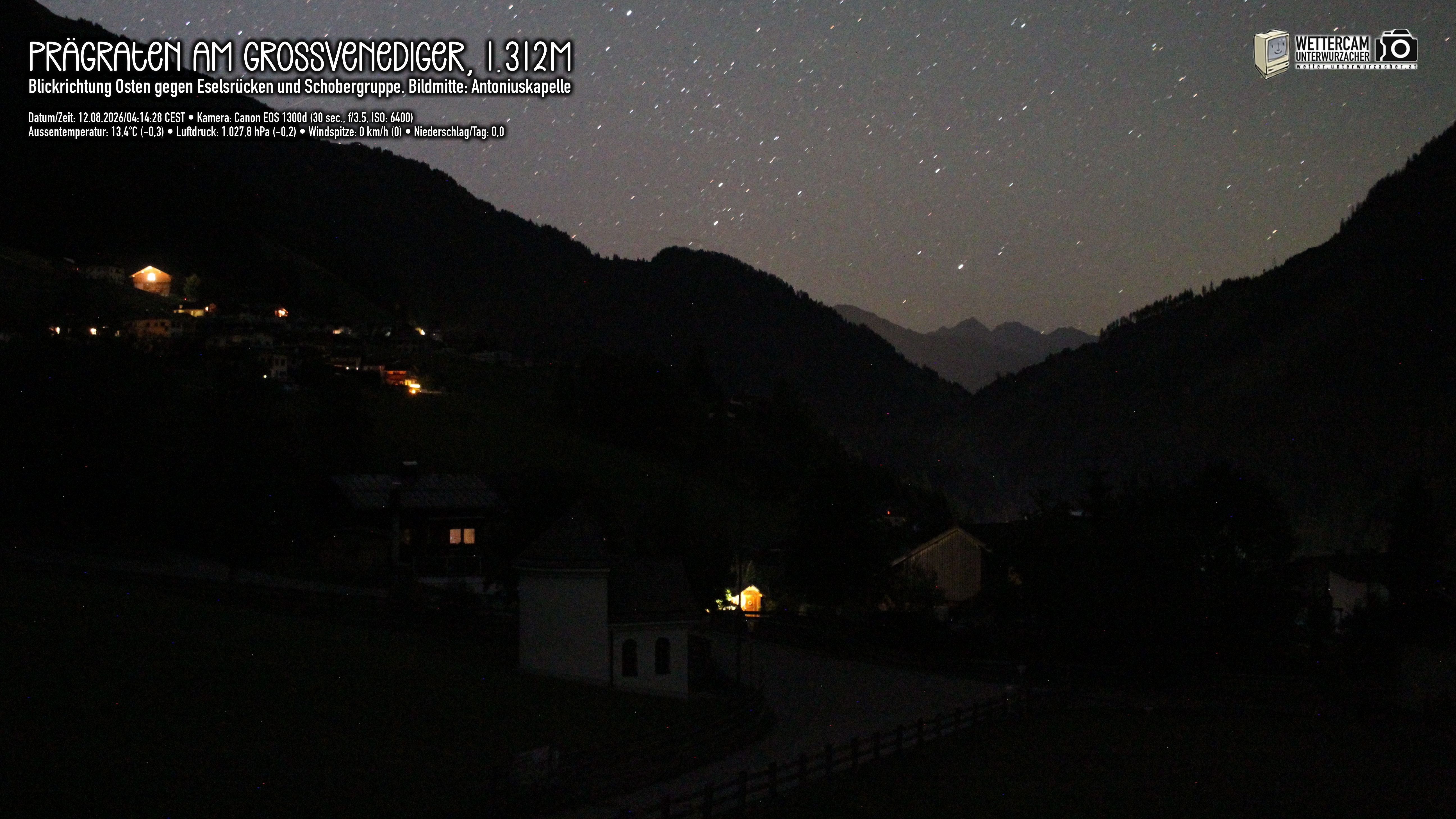 Archiv Foto Webcam Prägraten in Osttirol