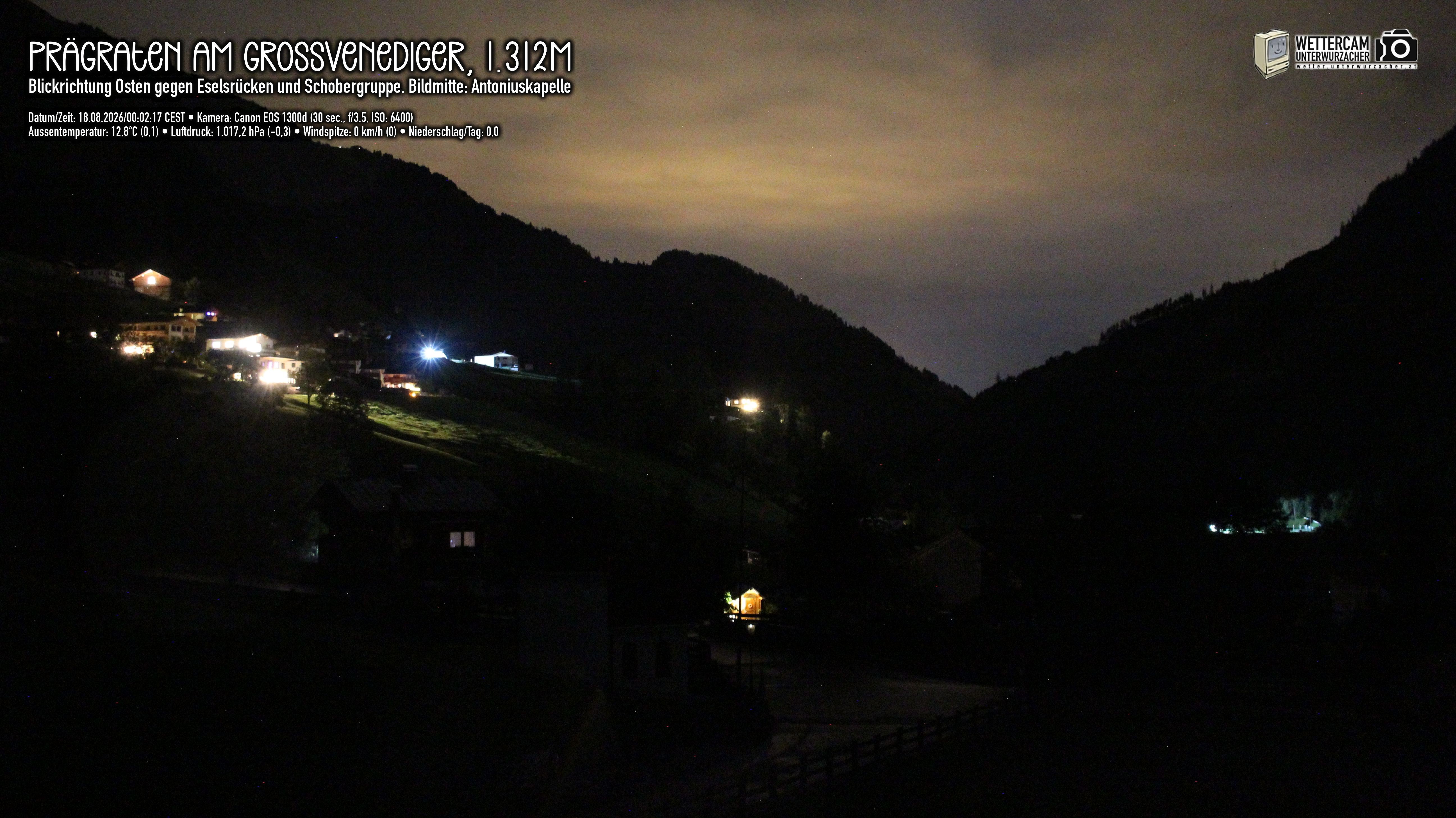 Archiv Foto Webcam Prägraten in Osttirol