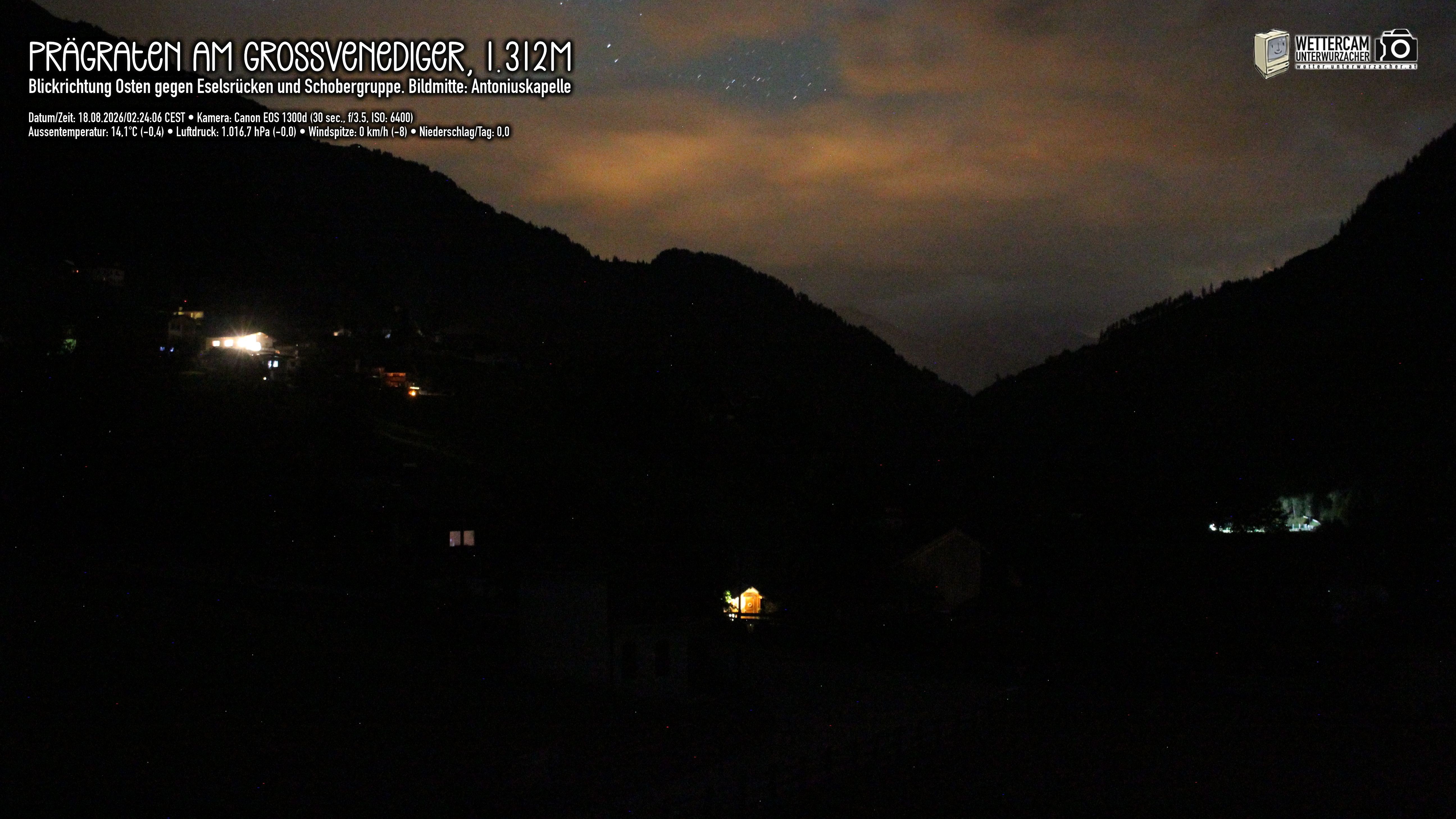 Archiv Foto Webcam Prägraten in Osttirol
