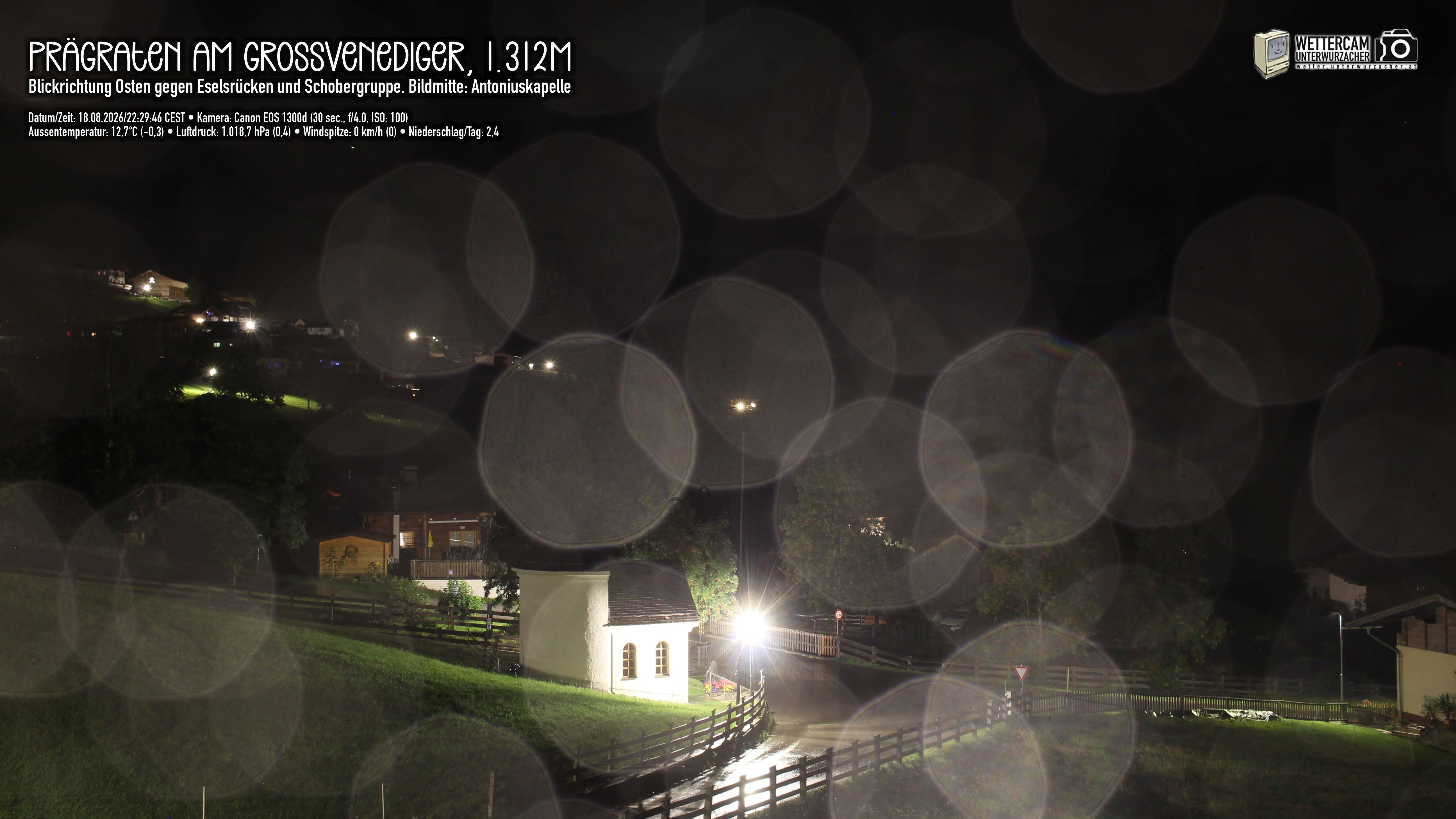 Archiv Foto Webcam Prägraten in Osttirol