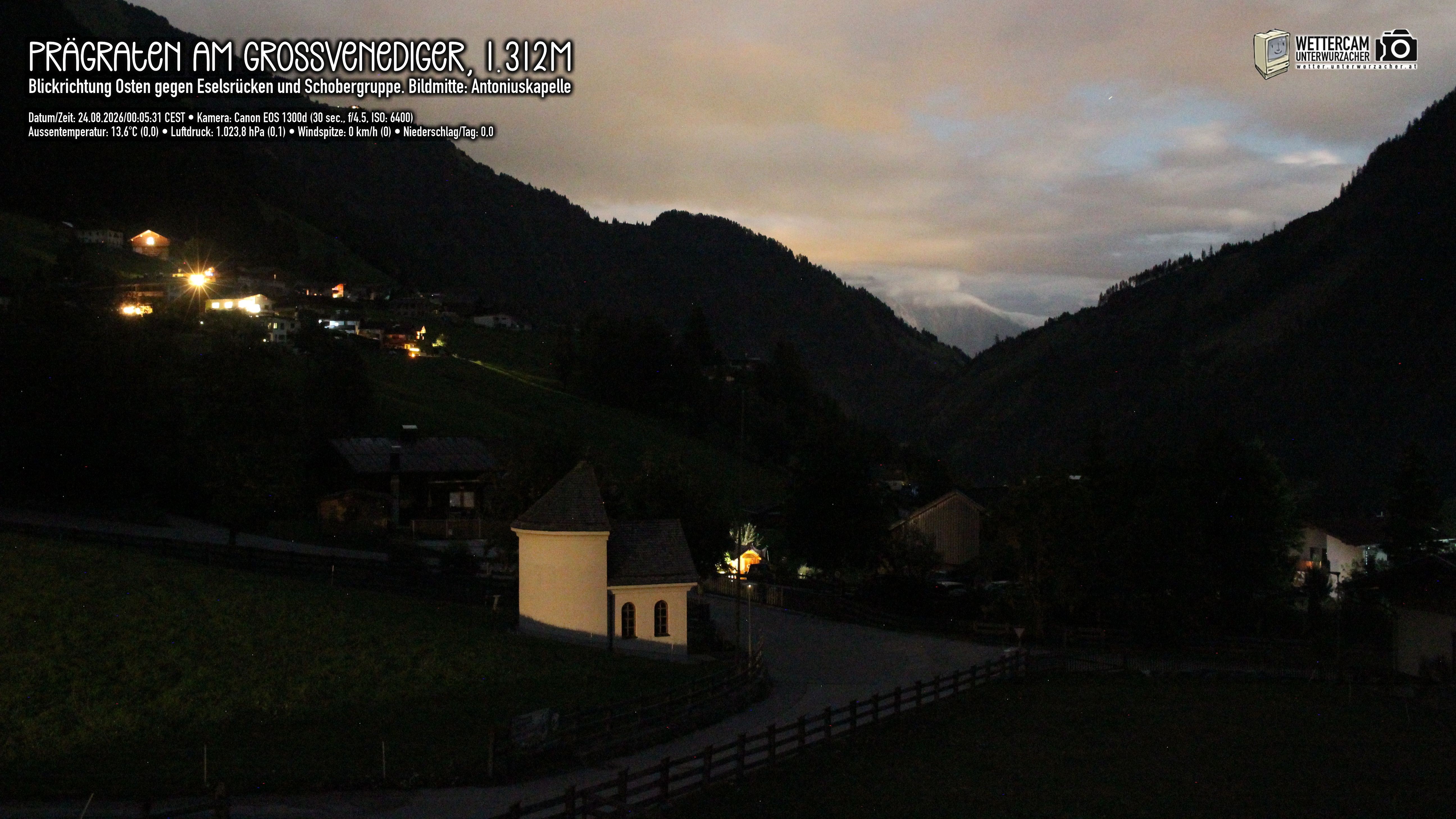 Archiv Foto Webcam Prägraten in Osttirol