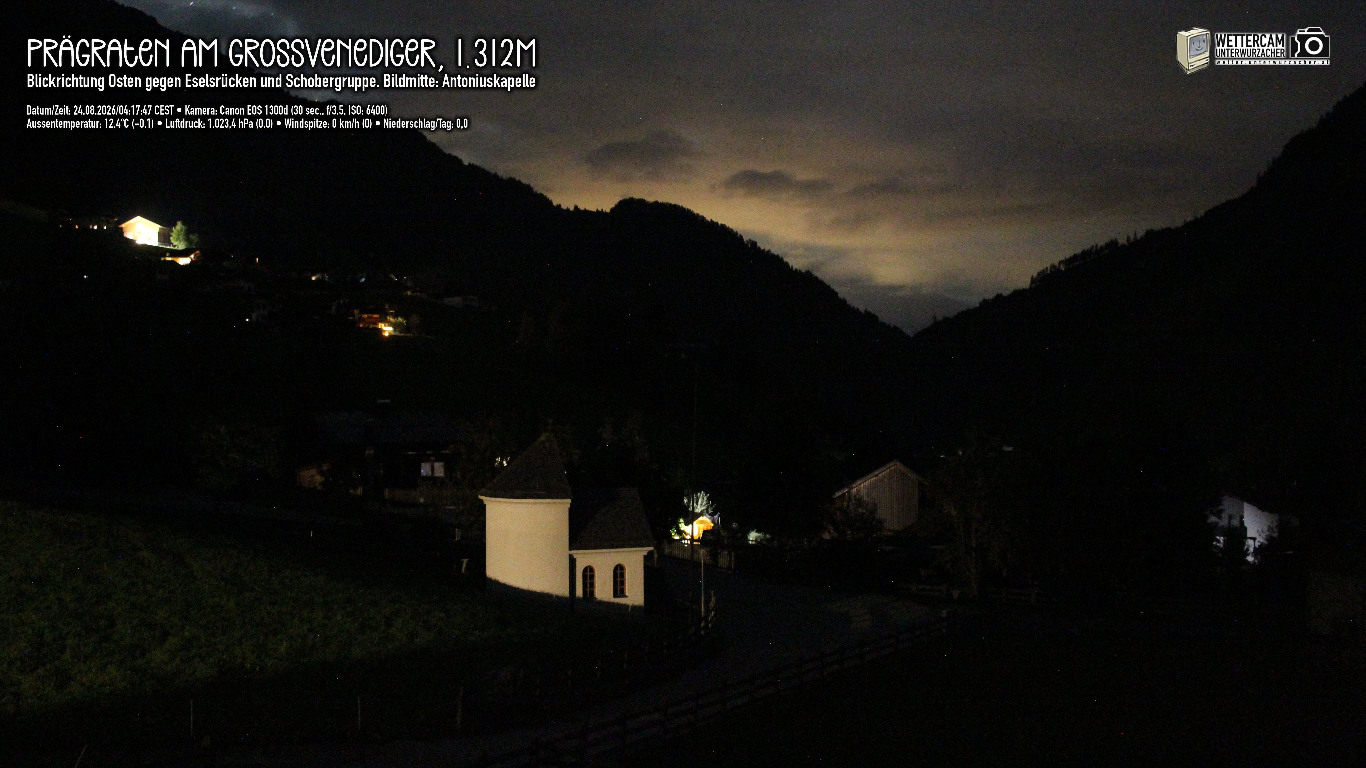 Archiv Foto Webcam Prägraten in Osttirol