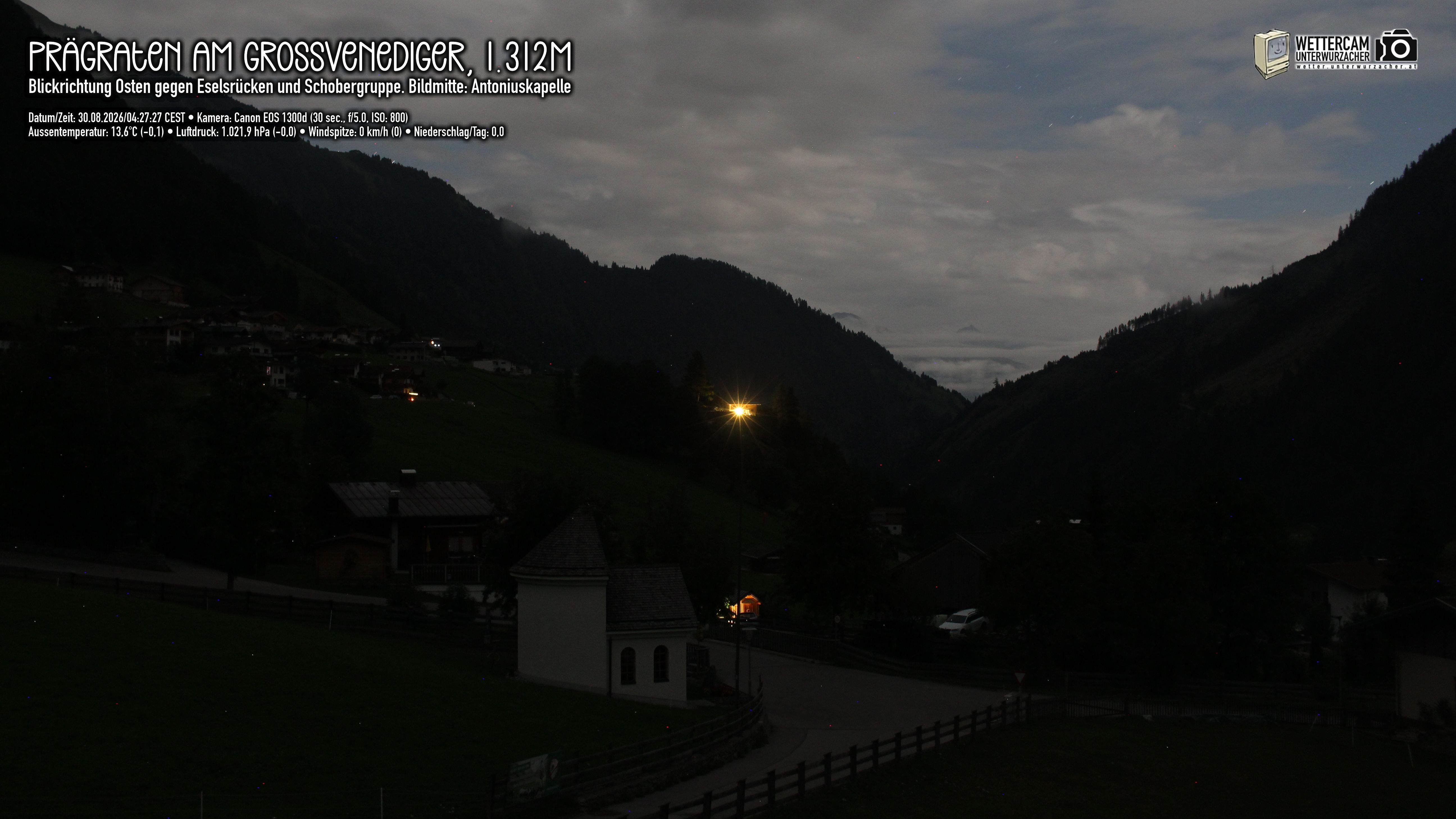 Archived image Webcam Prägraten, East Tyrol