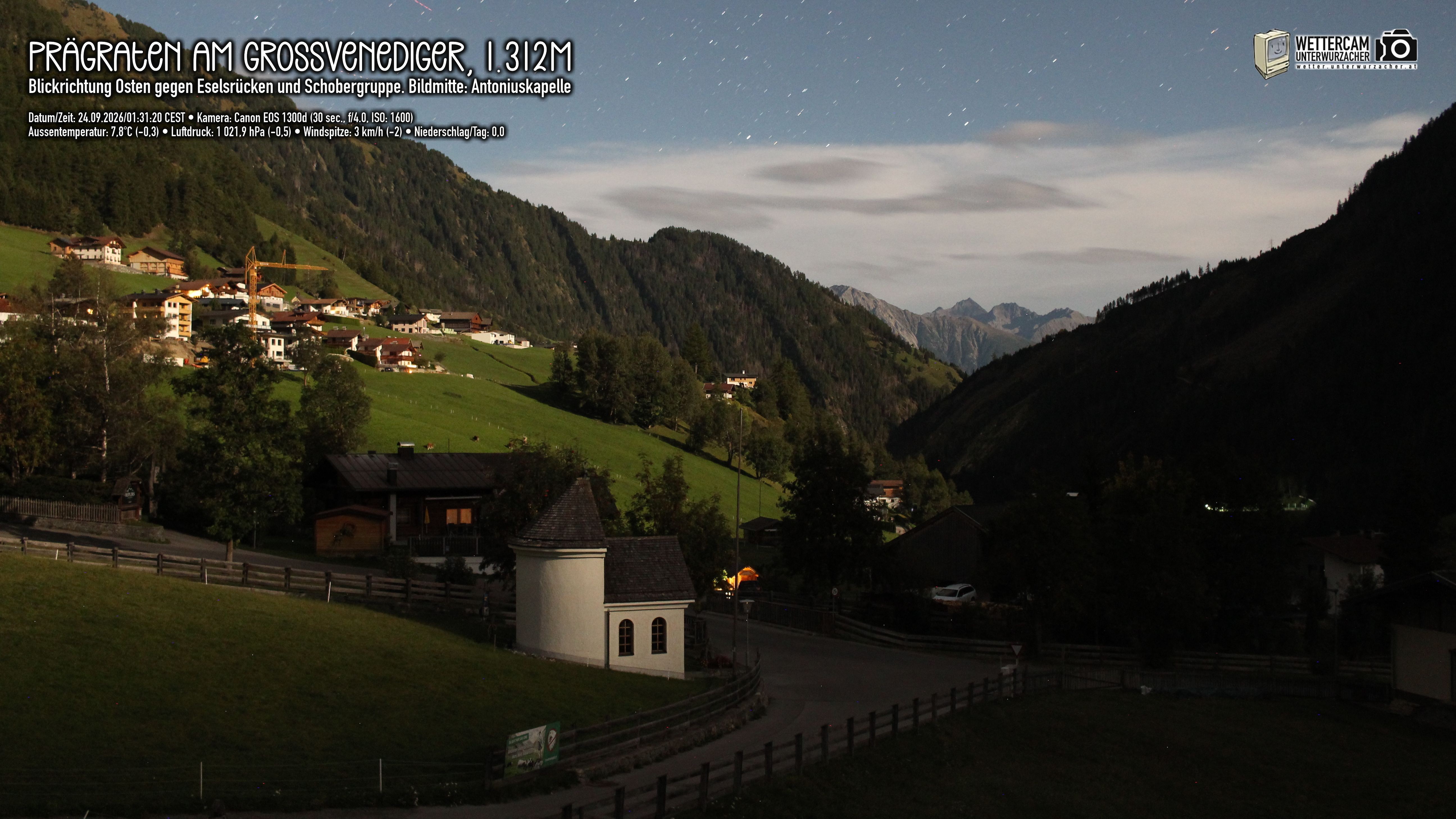 Archiv Foto Webcam Prägraten in Osttirol