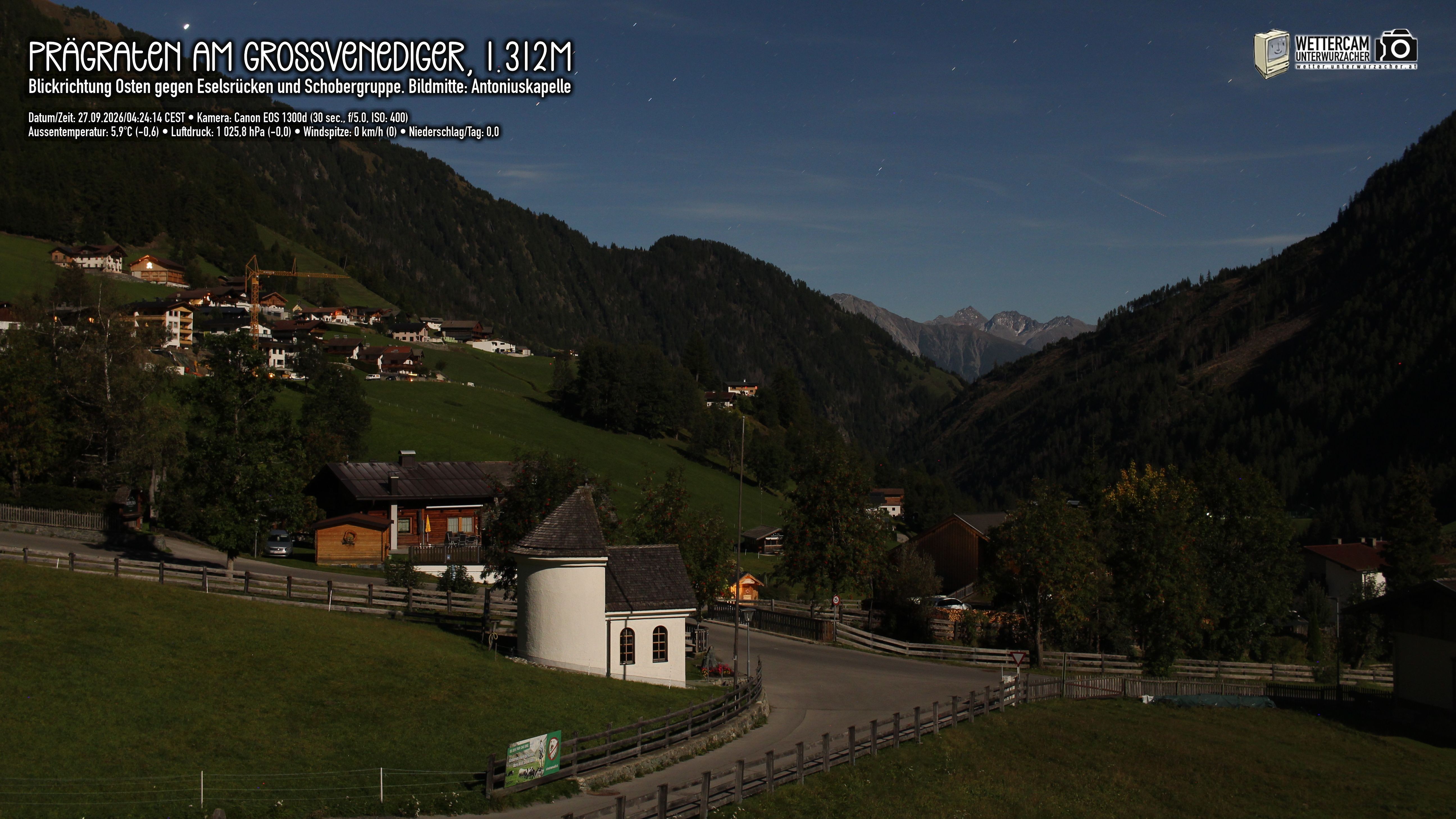 Archiv Foto Webcam Prägraten in Osttirol