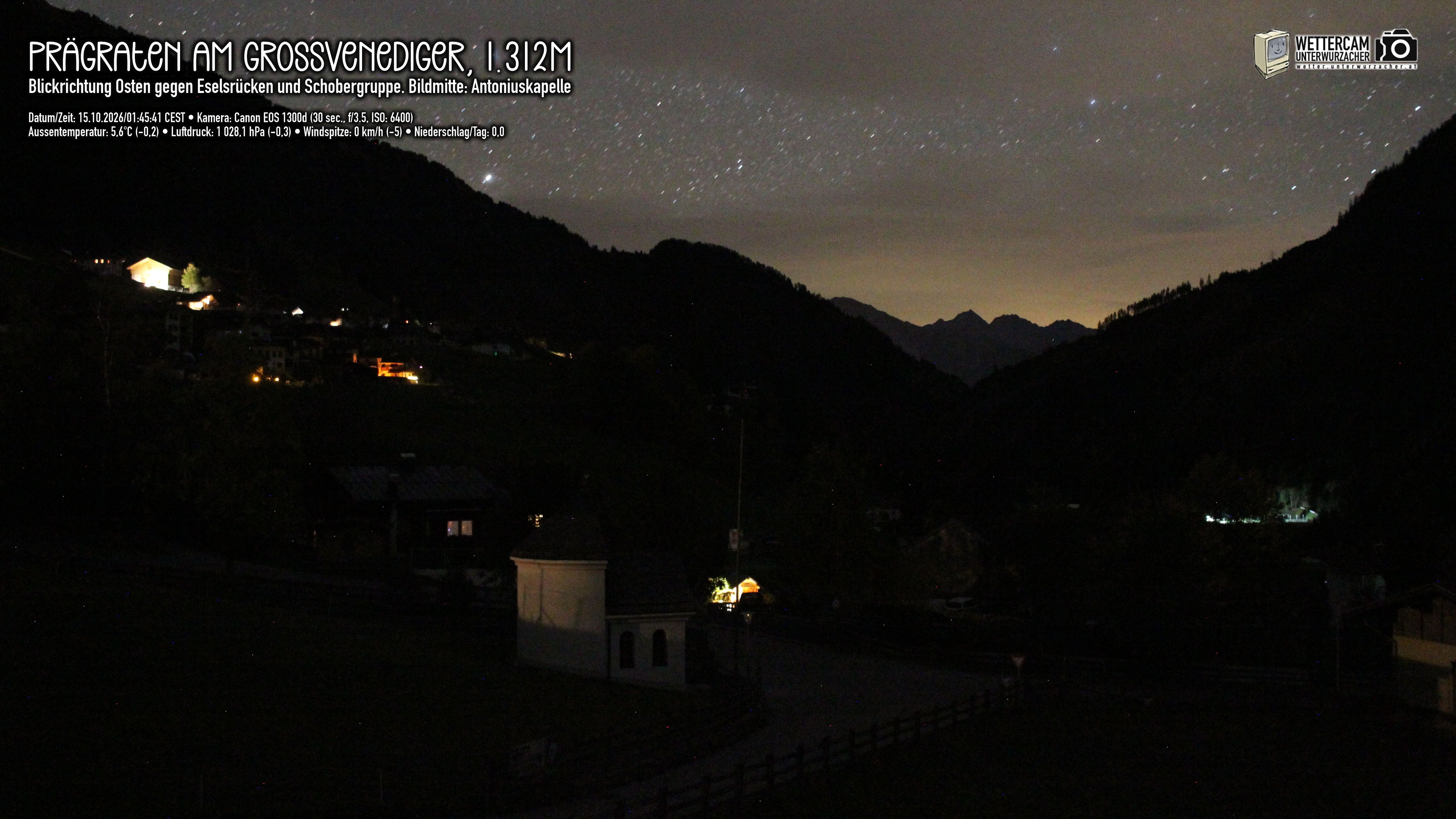Archiv Foto Webcam Prägraten in Osttirol