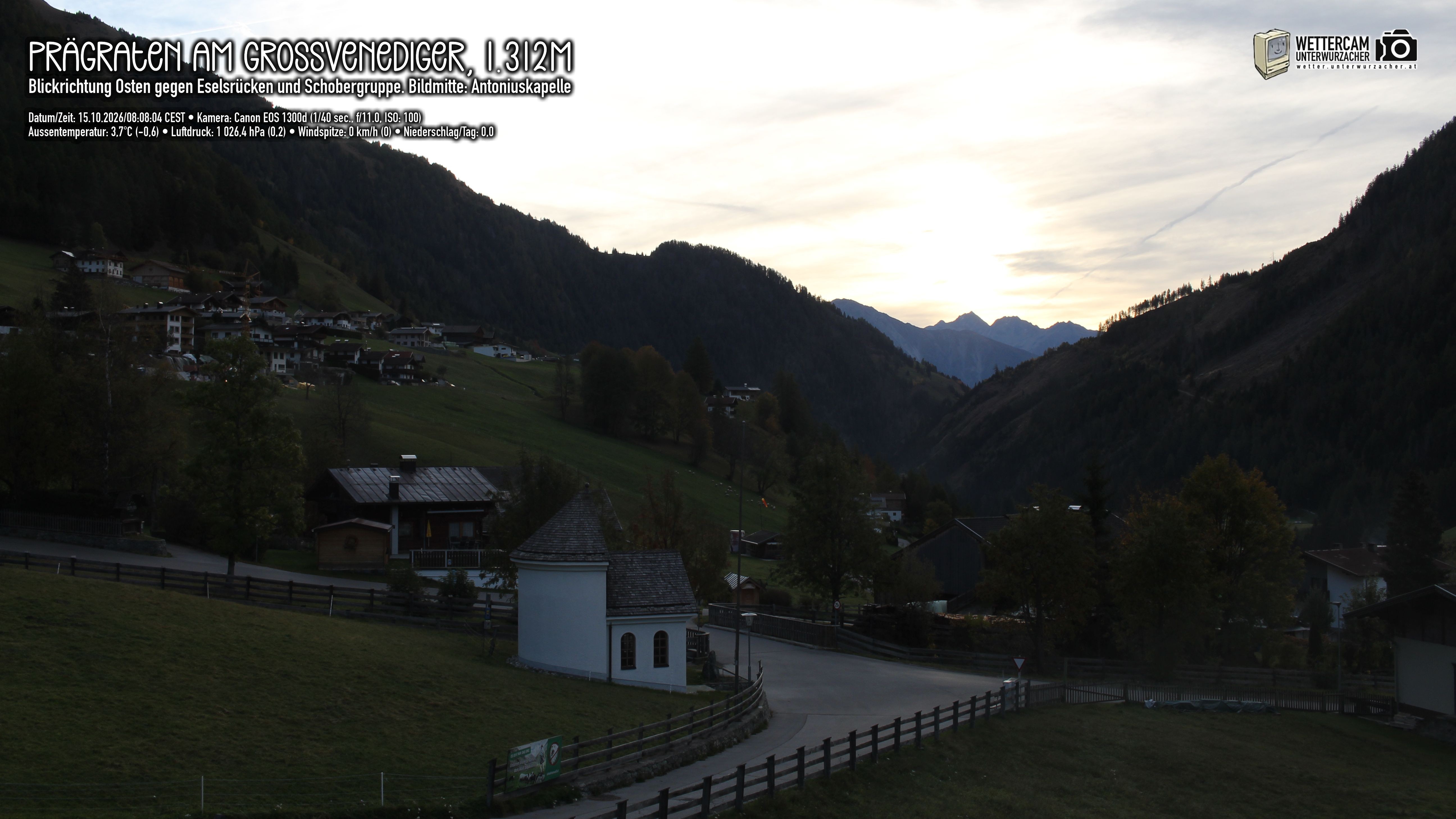 Archiv Foto Webcam Prägraten in Osttirol
