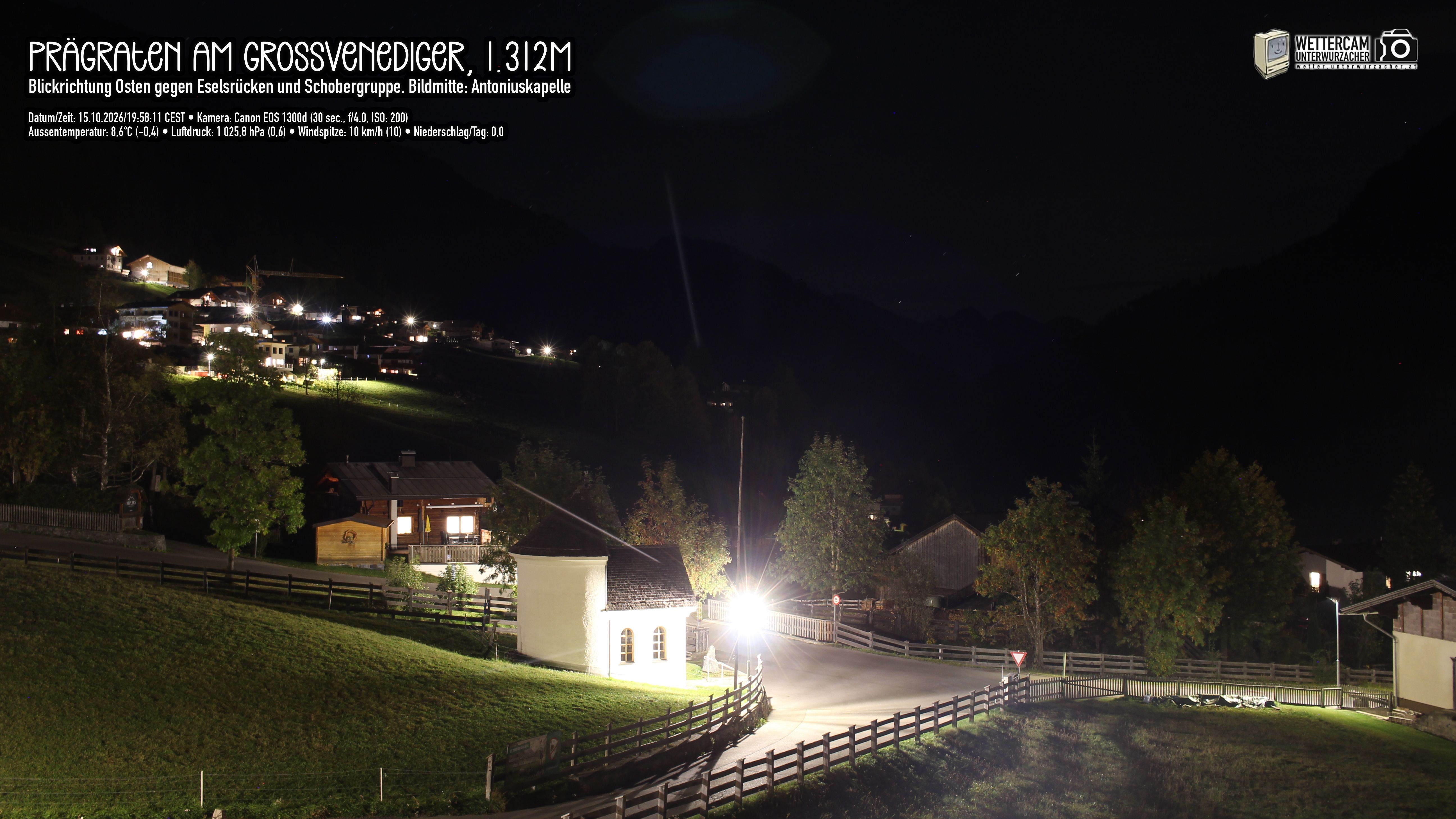 Archiv Foto Webcam Prägraten in Osttirol