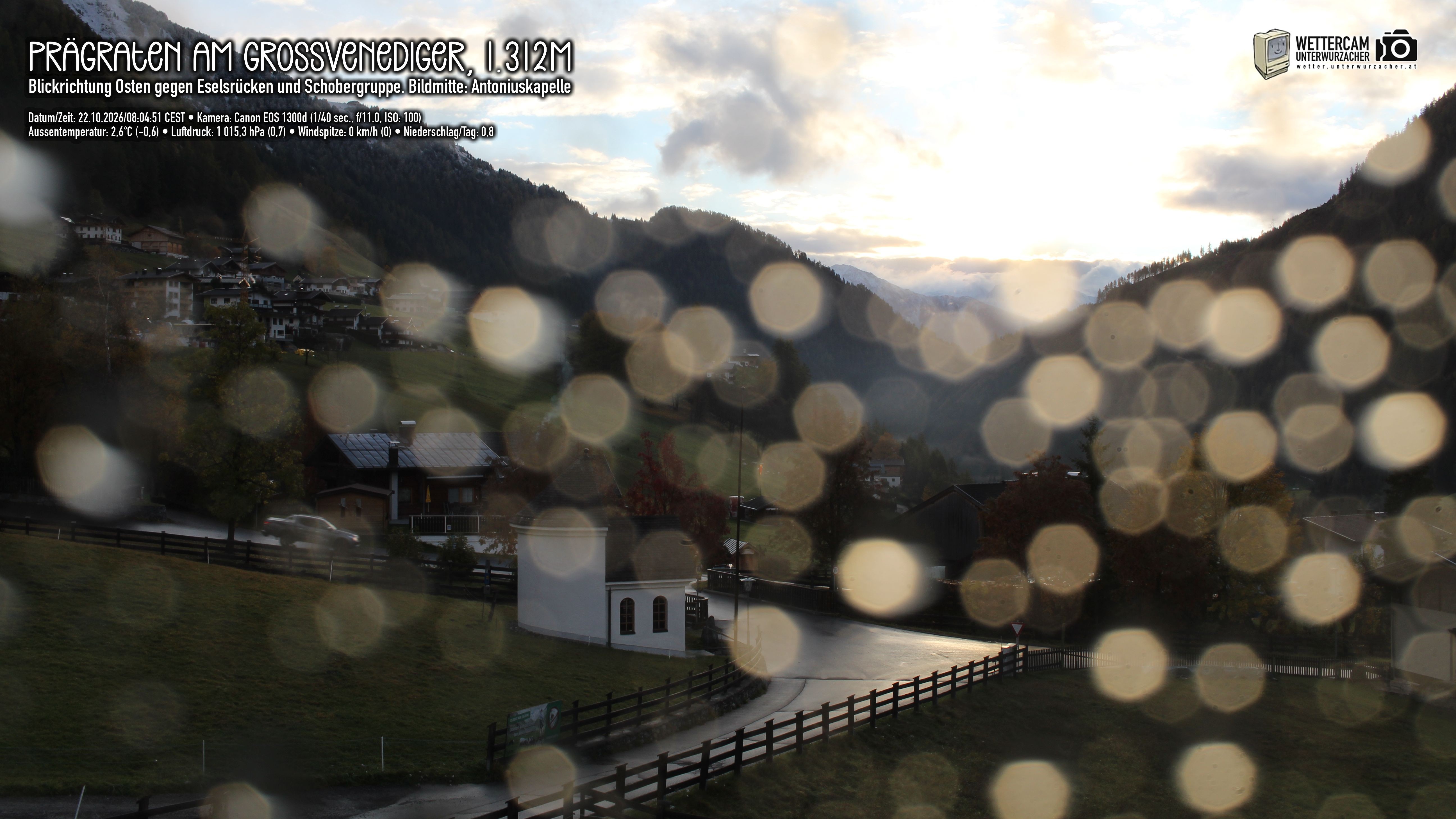 Archiv Foto Webcam Prägraten in Osttirol