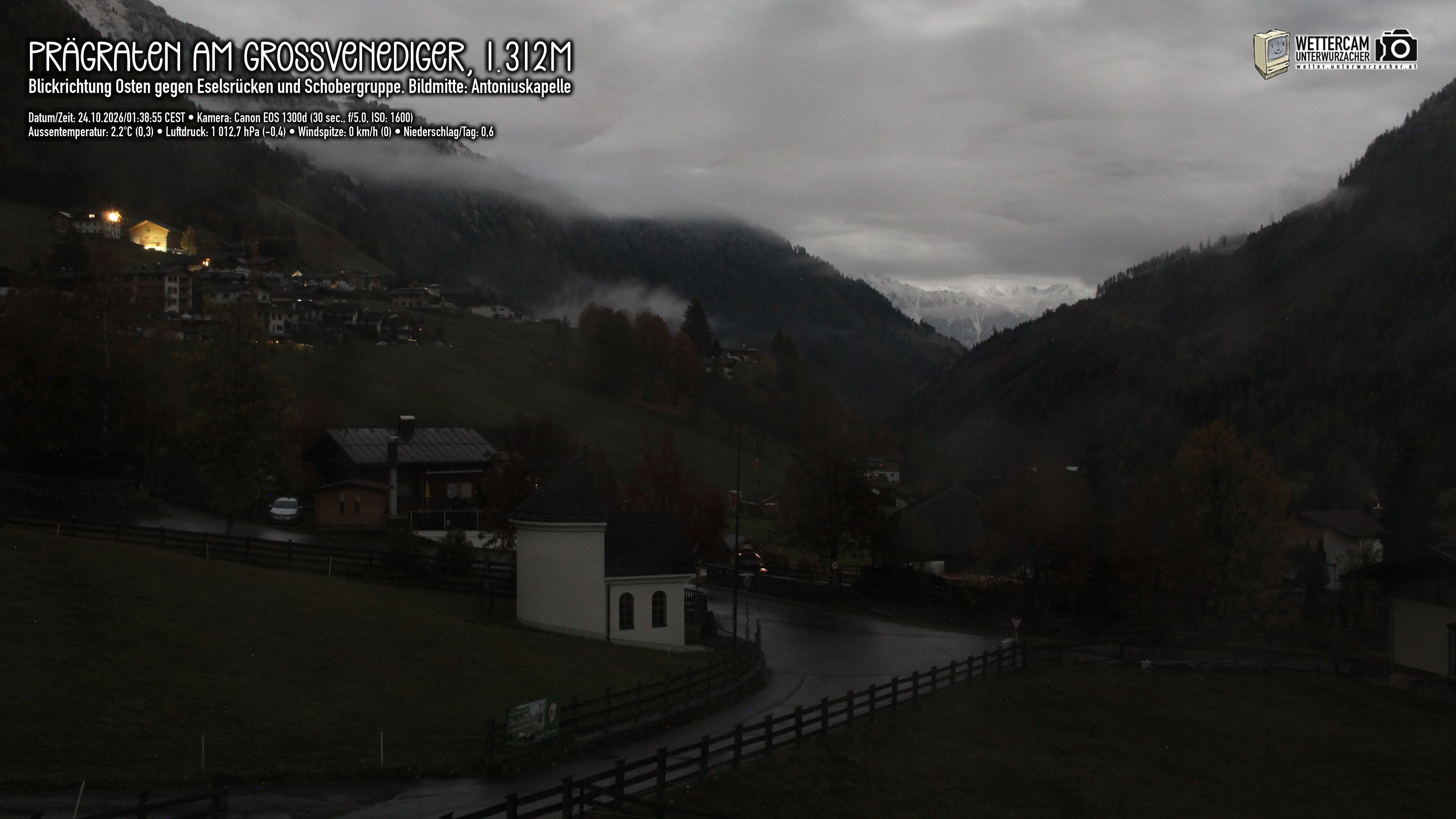 Archiv Foto Webcam Prägraten in Osttirol