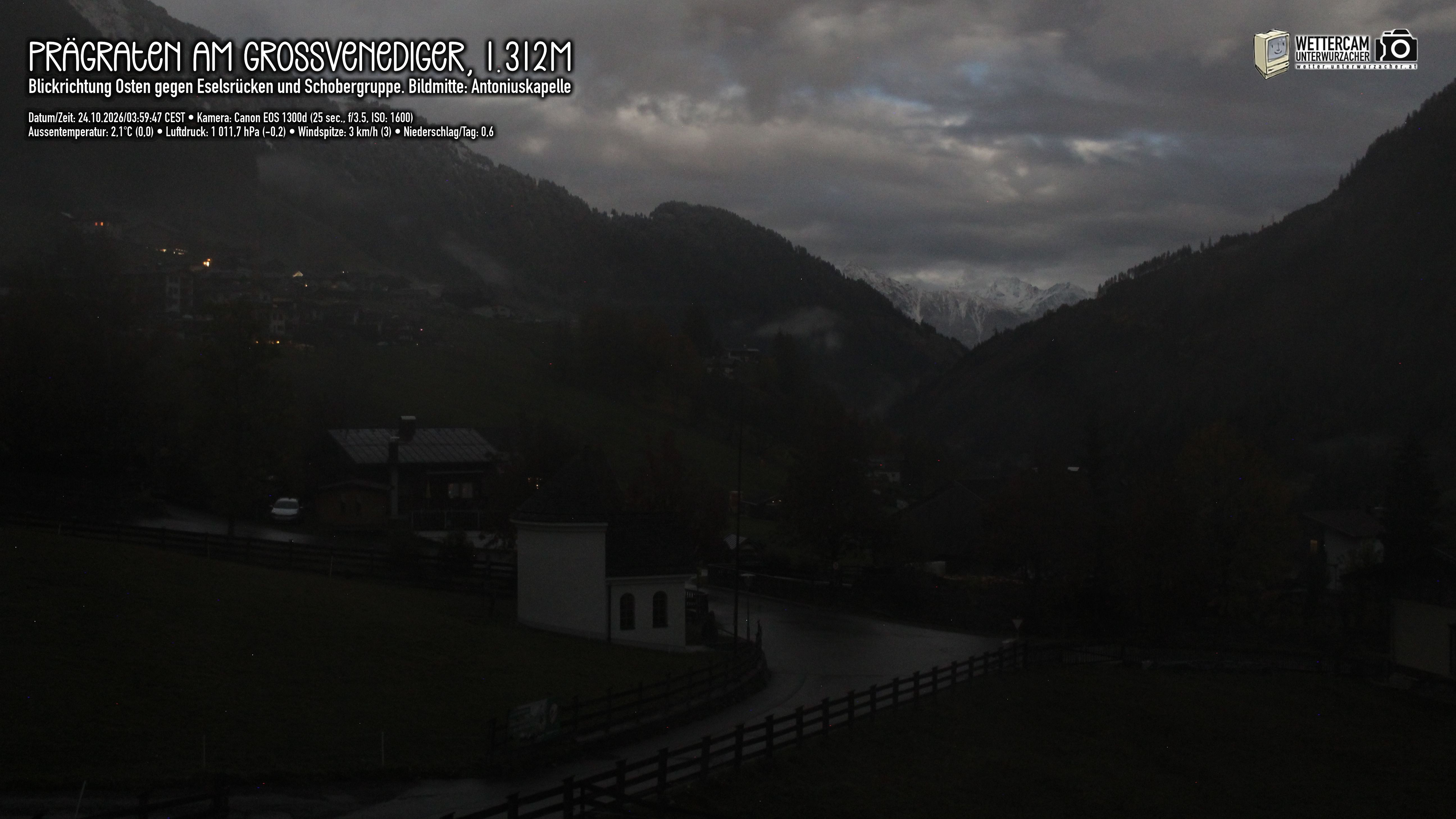 Archiv Foto Webcam Prägraten in Osttirol
