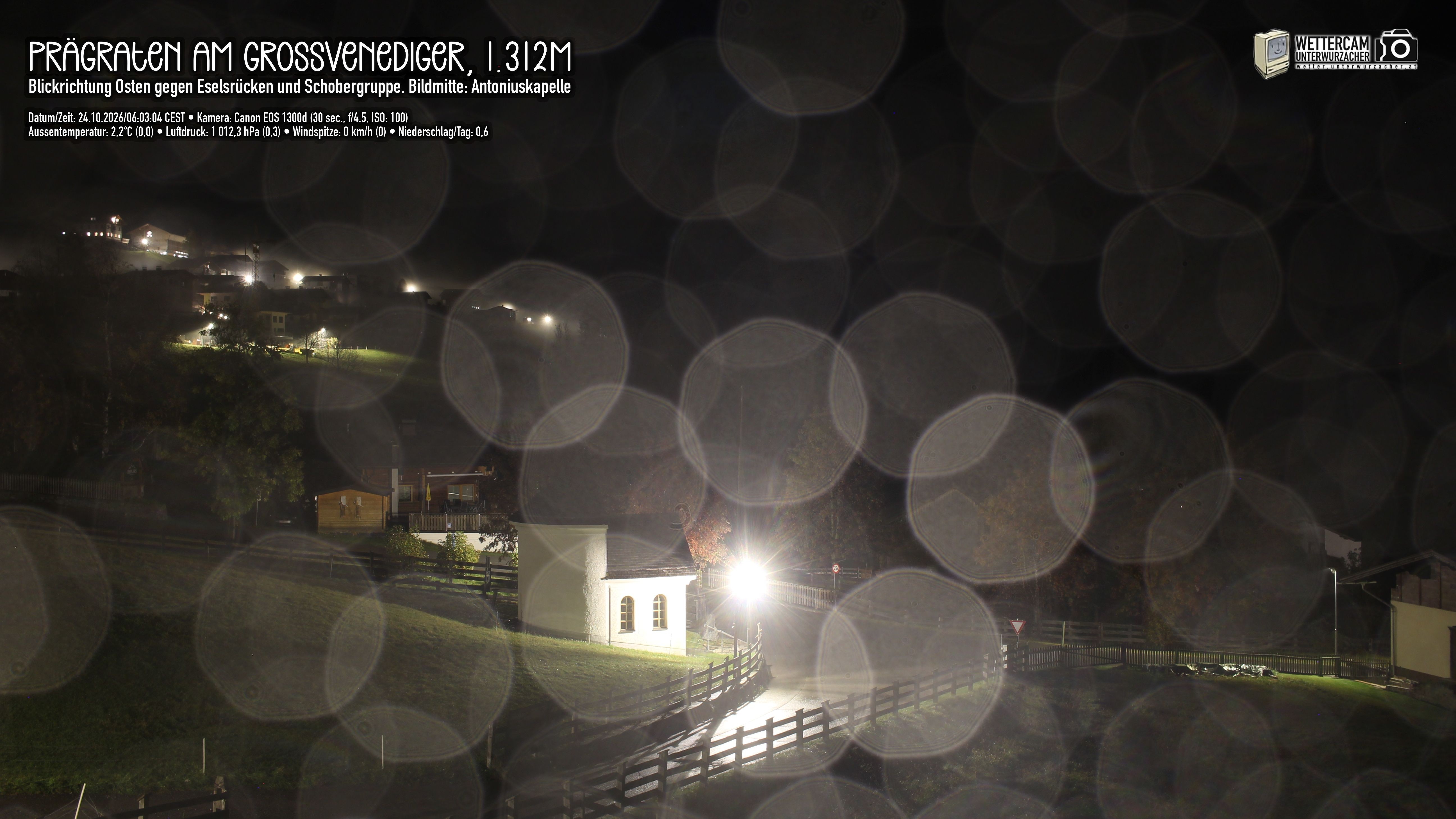 Archiv Foto Webcam Prägraten in Osttirol