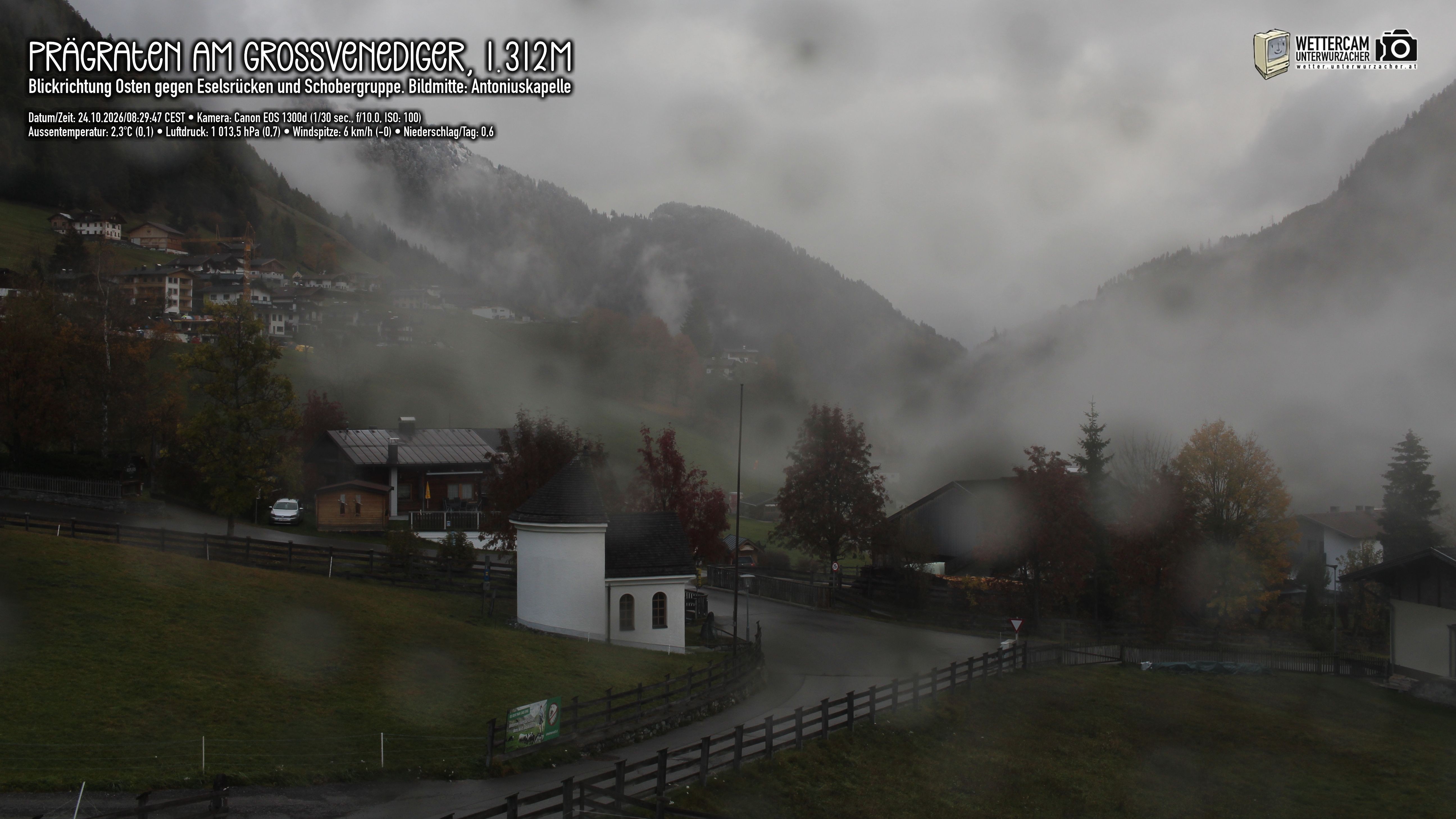 Archiv Foto Webcam Prägraten in Osttirol