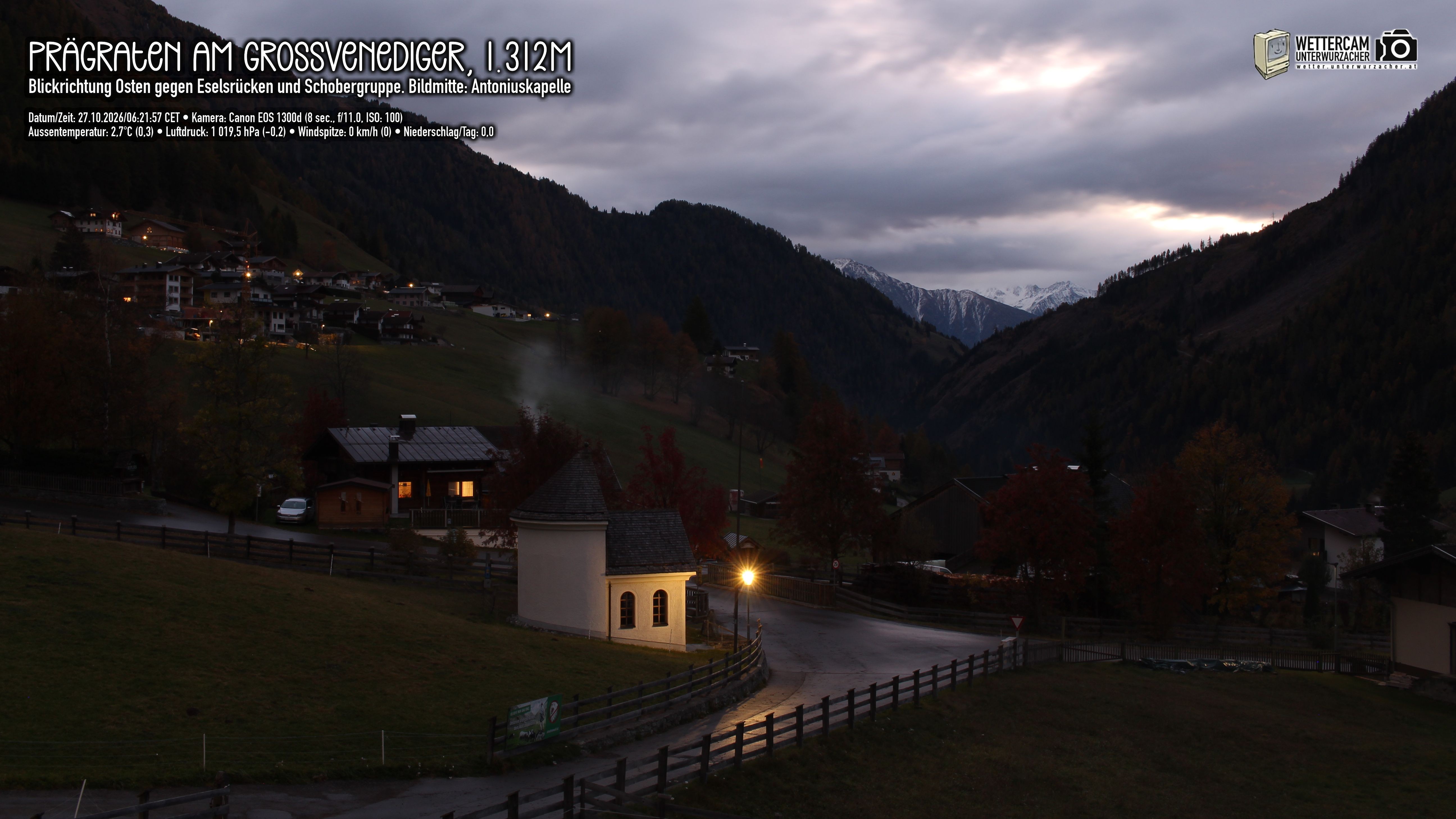 Archiv Foto Webcam Prägraten in Osttirol