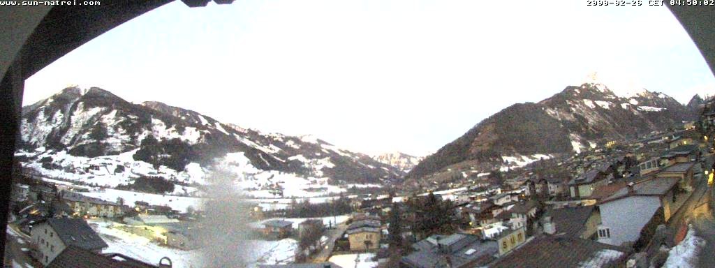 Archived image Webcam Matrei, East Tyrol
