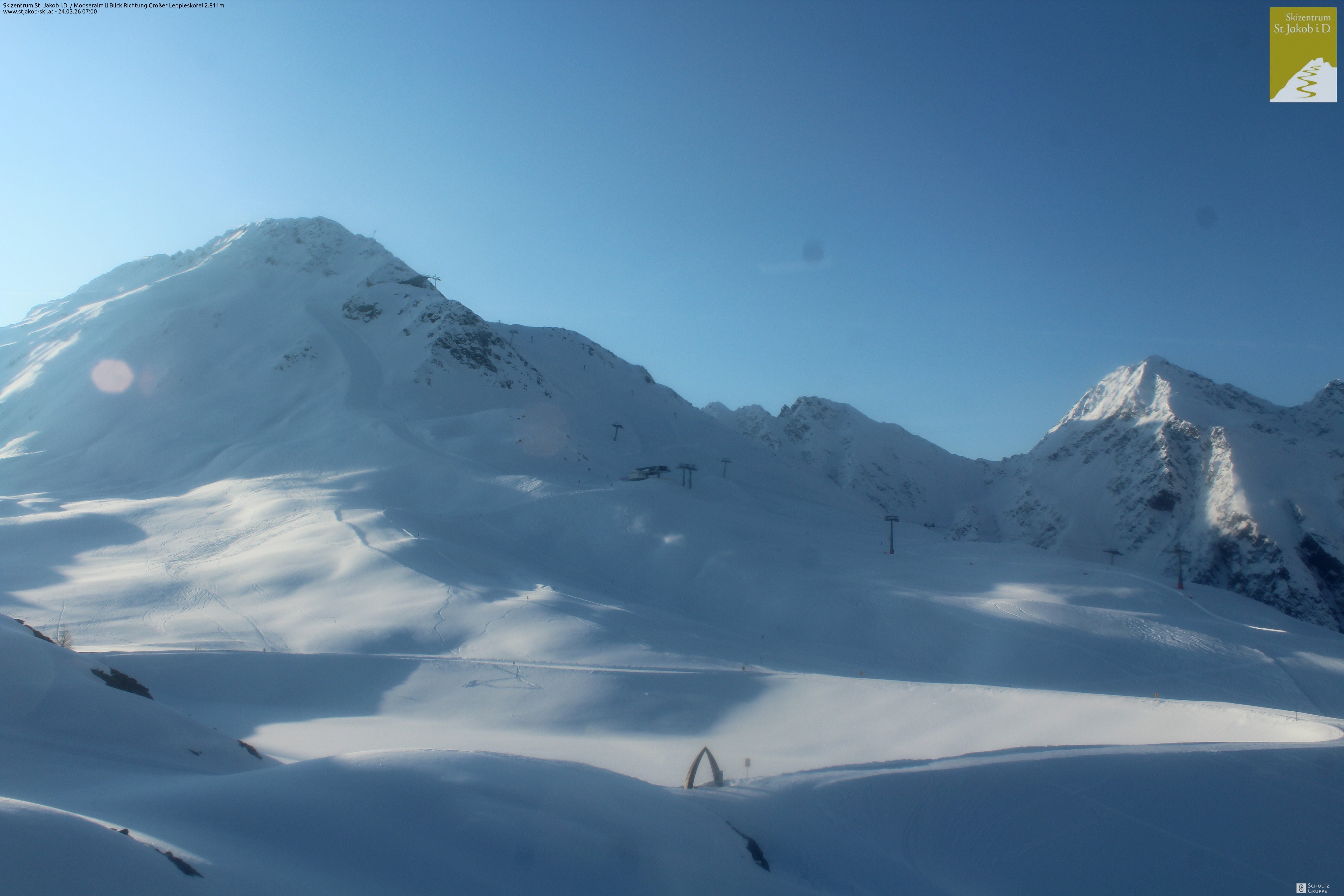 Archived image Webcam St. Jakob in East Tyrol, Tögisch