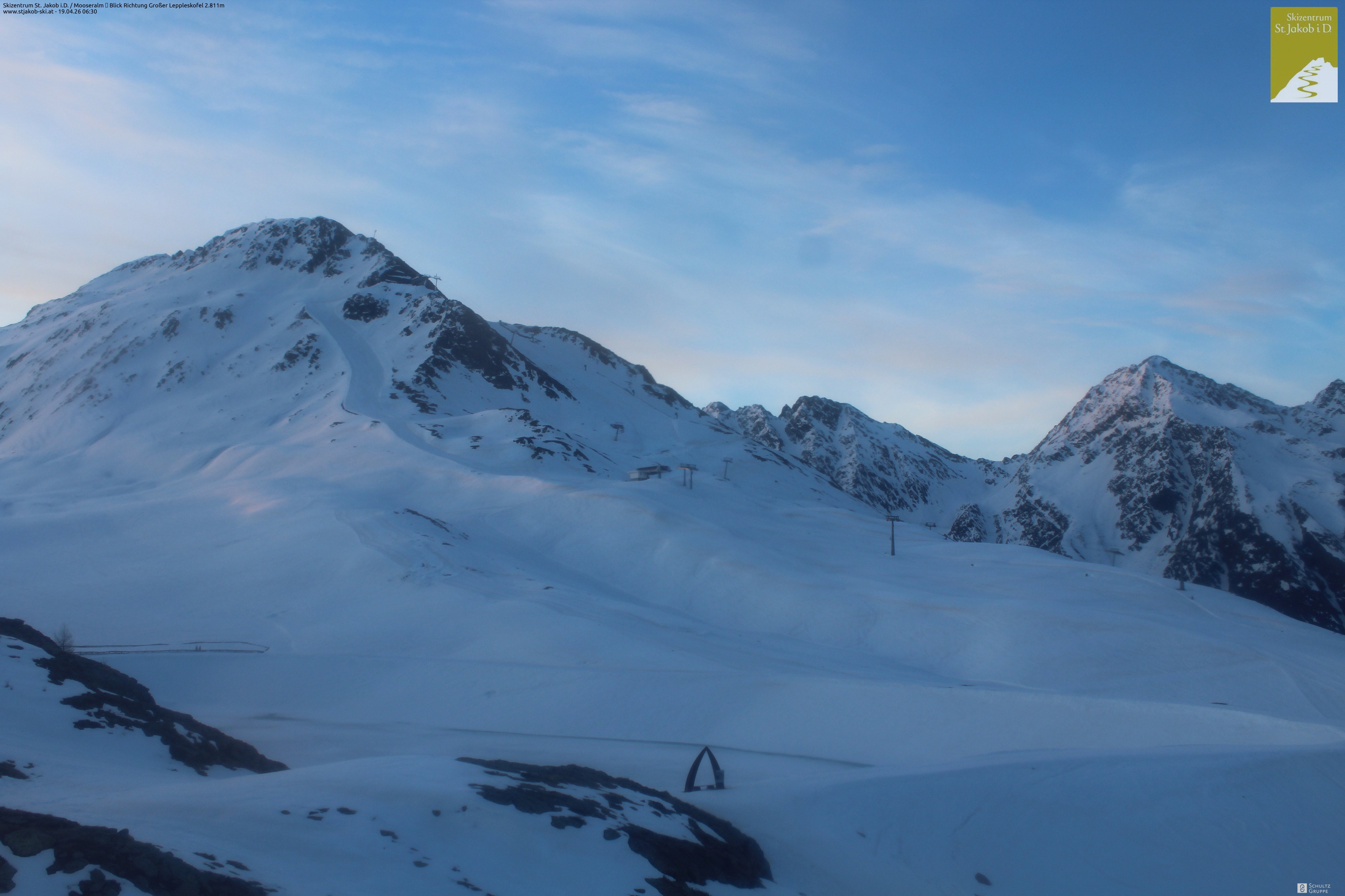 Archiv Foto Webcam Tögisch, St. Jakob in Osttirol