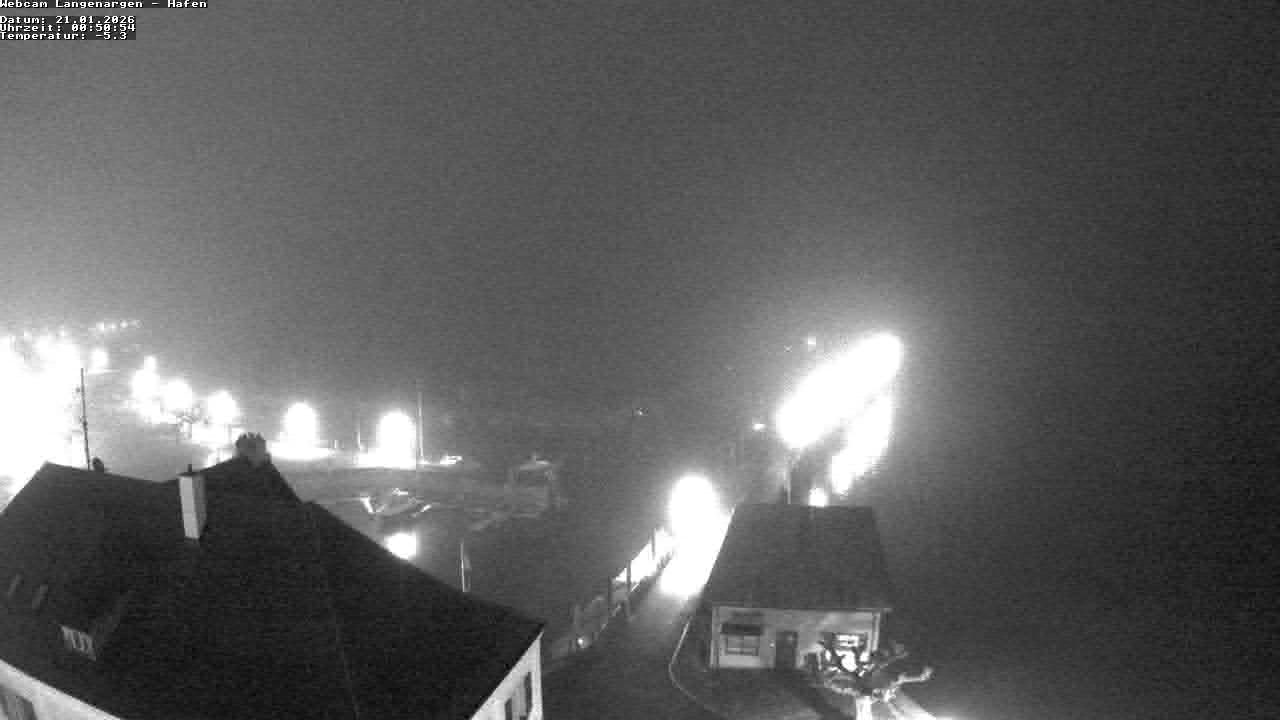 Archiv Foto Webcam Bodensee: Gemeindehafen Langenargen