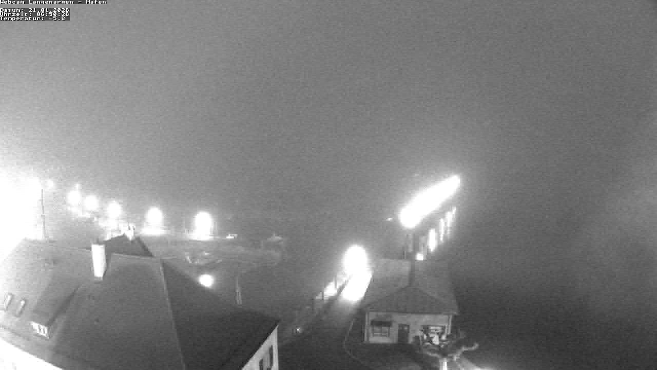 Archiv Foto Webcam Bodensee: Gemeindehafen Langenargen