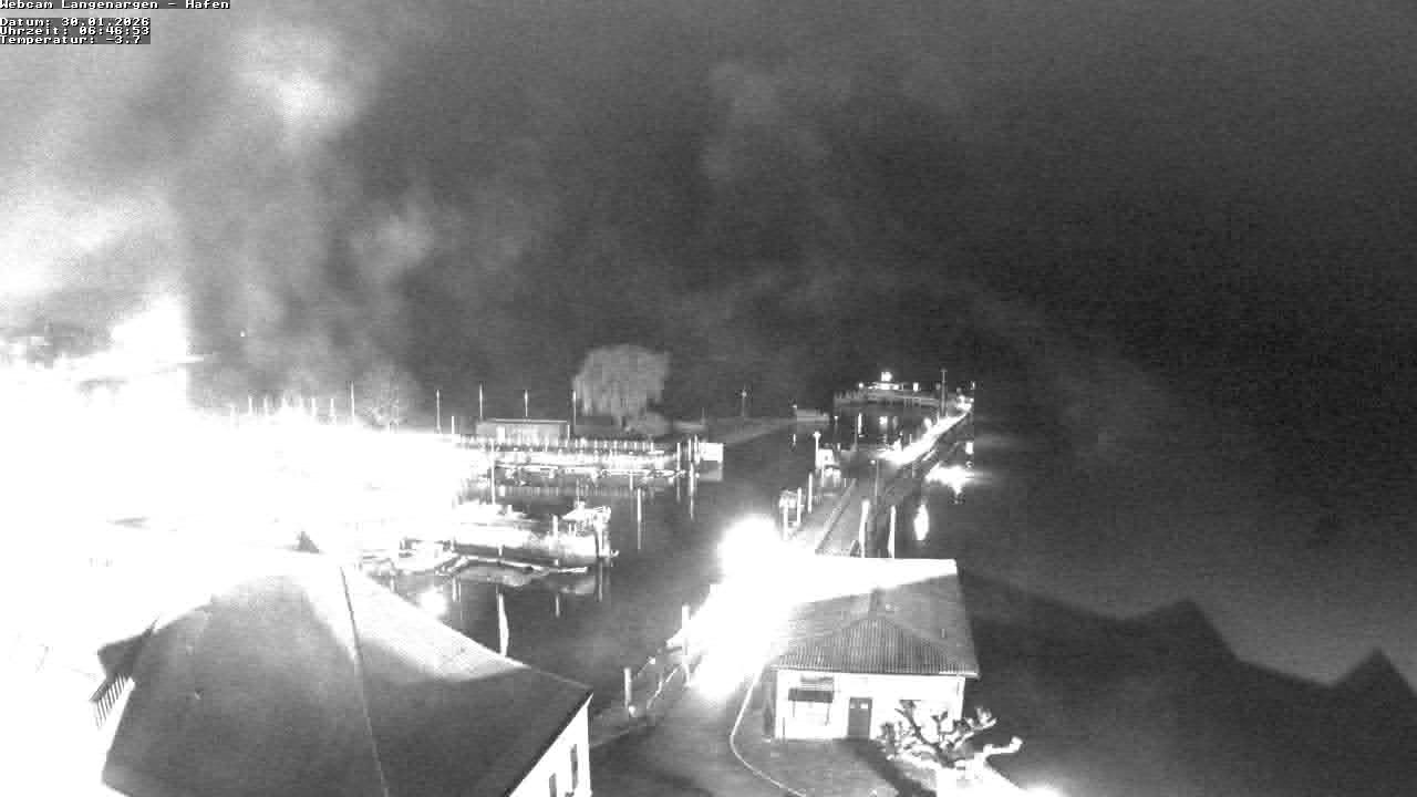 Archiv Foto Webcam Bodensee: Gemeindehafen Langenargen