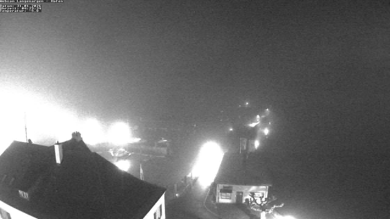 Archiv Foto Webcam Bodensee: Gemeindehafen Langenargen