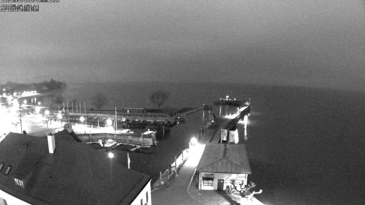 Archiv Foto Webcam Bodensee: Gemeindehafen Langenargen