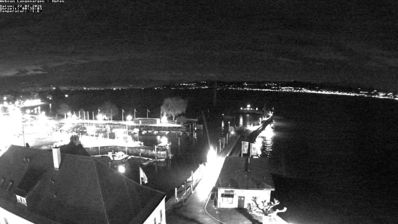 Archiv Foto Webcam Bodensee: Gemeindehafen Langenargen