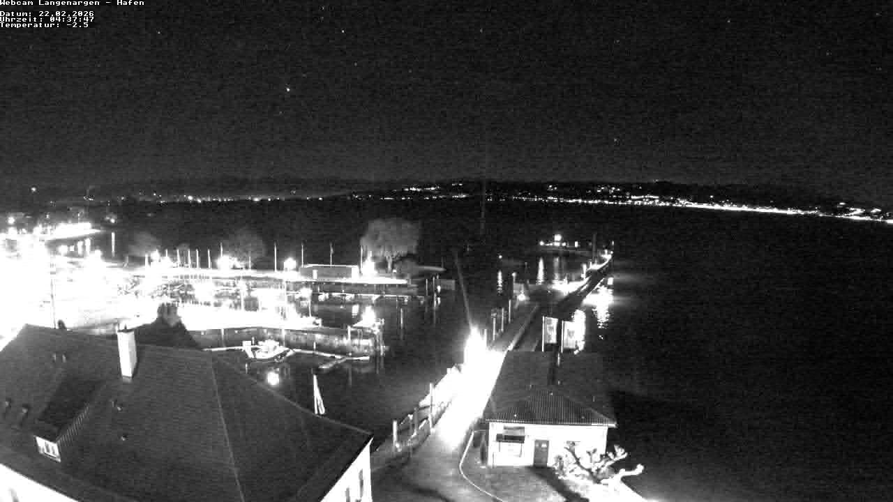 Archiv Foto Webcam Bodensee: Gemeindehafen Langenargen