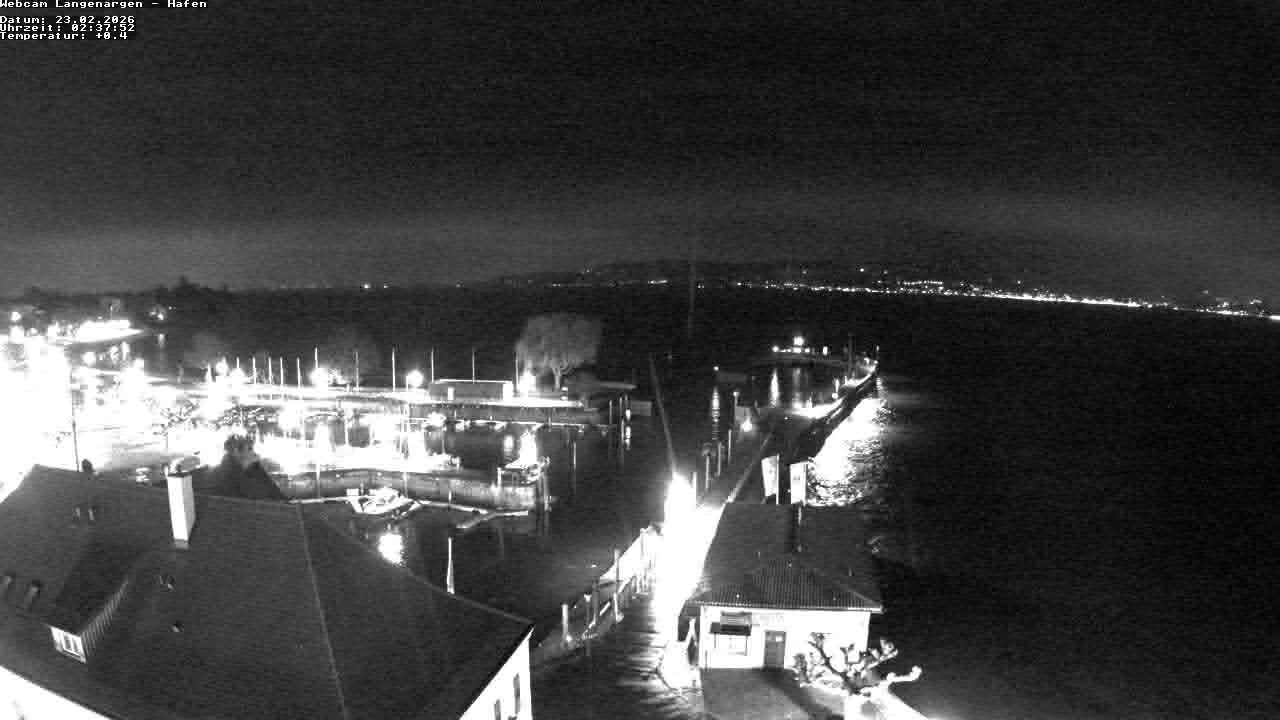 Archiv Foto Webcam Bodensee: Gemeindehafen Langenargen