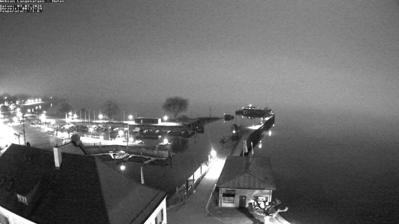 Archiv Foto Webcam Bodensee: Gemeindehafen Langenargen