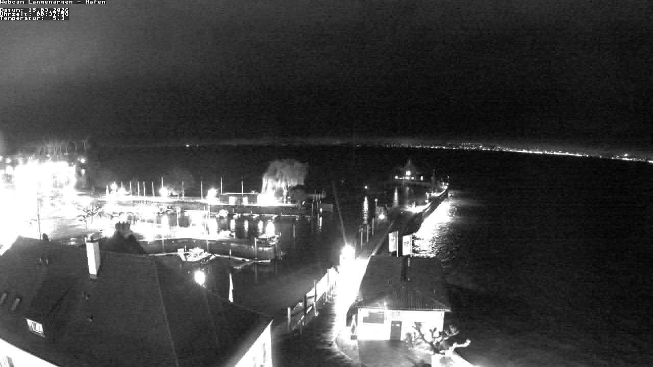Archiv Foto Webcam Bodensee: Gemeindehafen Langenargen