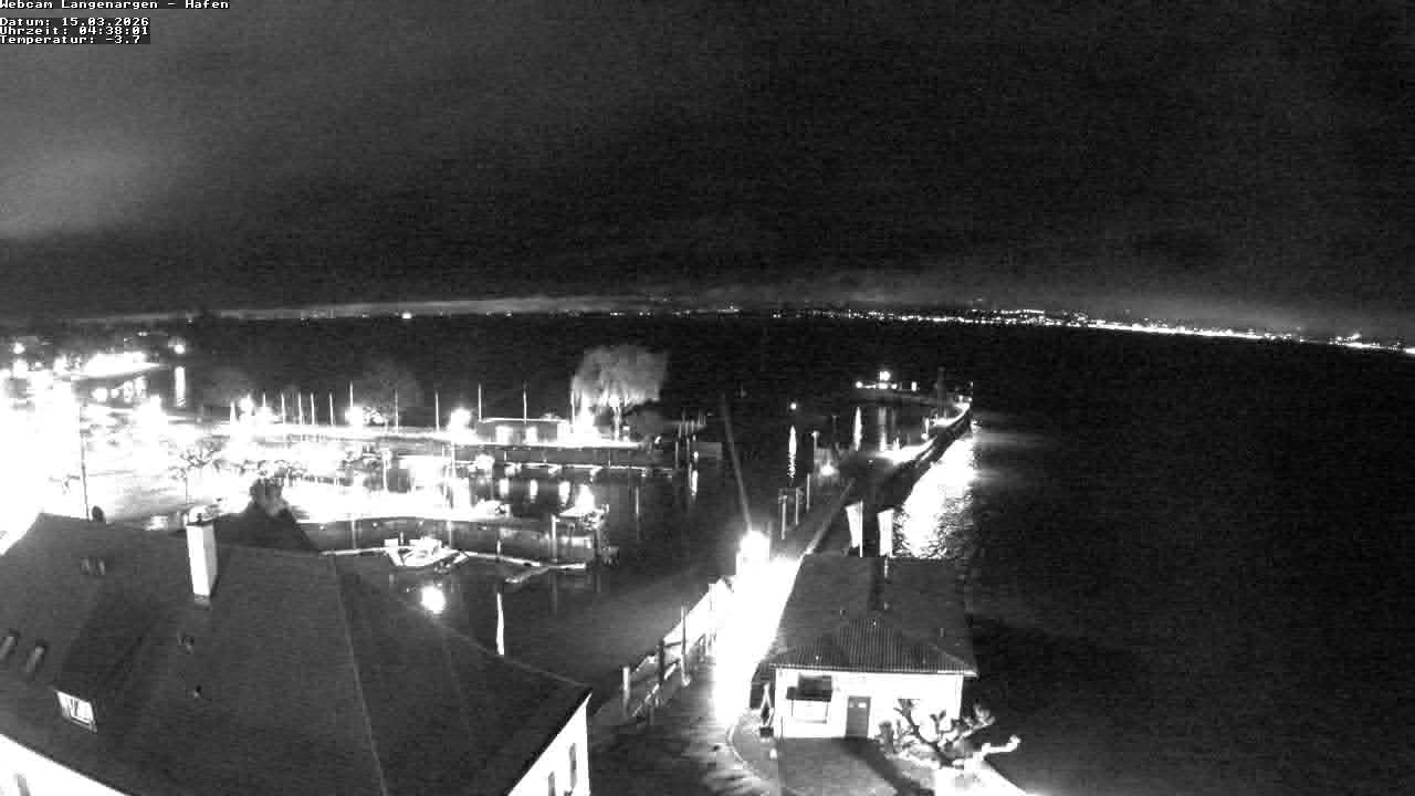 Archiv Foto Webcam Bodensee: Gemeindehafen Langenargen