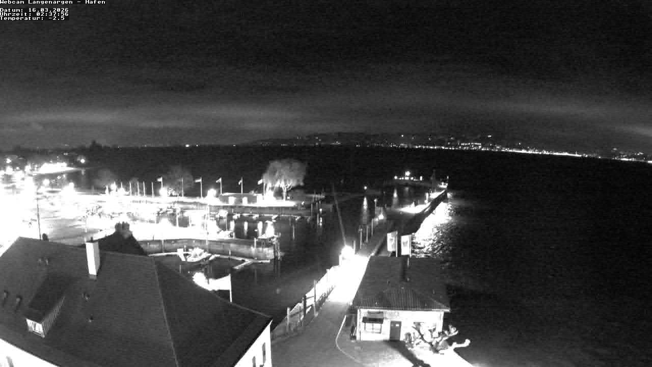 Archiv Foto Webcam Bodensee: Gemeindehafen Langenargen