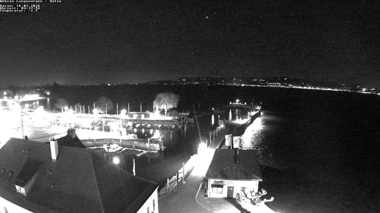 Archiv Foto Webcam Bodensee: Gemeindehafen Langenargen