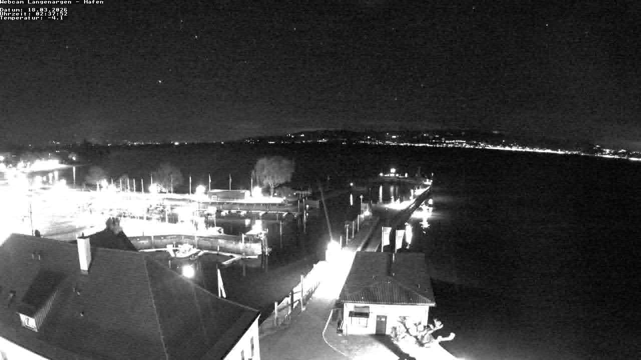 Archiv Foto Webcam Bodensee: Gemeindehafen Langenargen