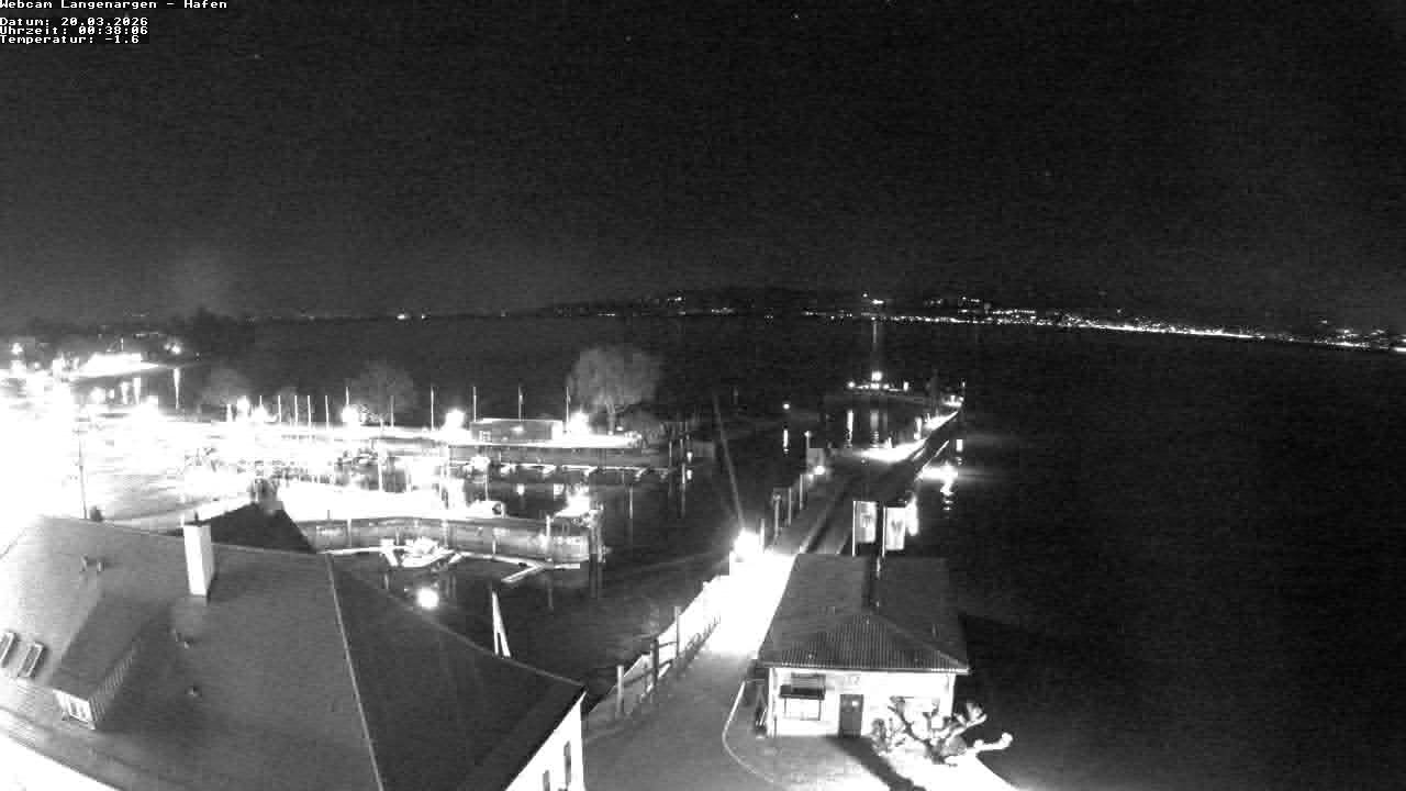 Archiv Foto Webcam Bodensee: Gemeindehafen Langenargen