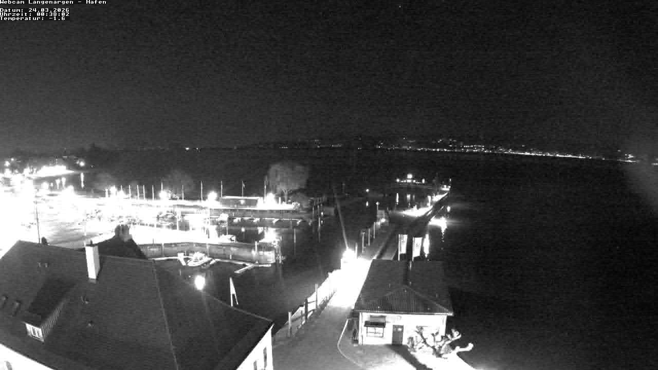 Archiv Foto Webcam Bodensee: Gemeindehafen Langenargen