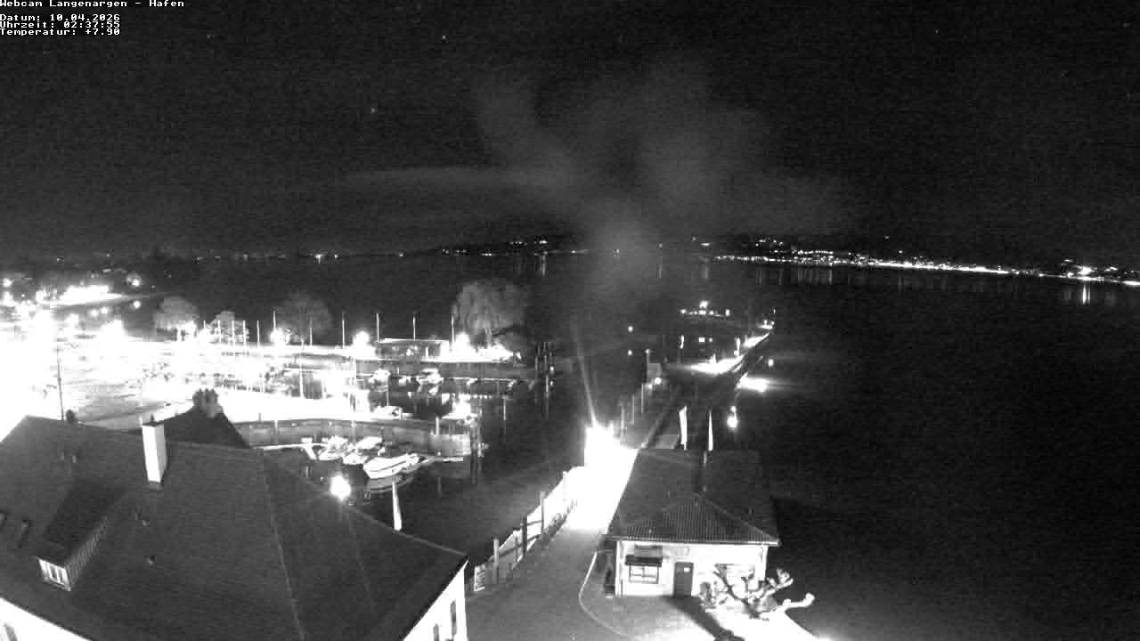 Archiv Foto Webcam Bodensee: Gemeindehafen Langenargen