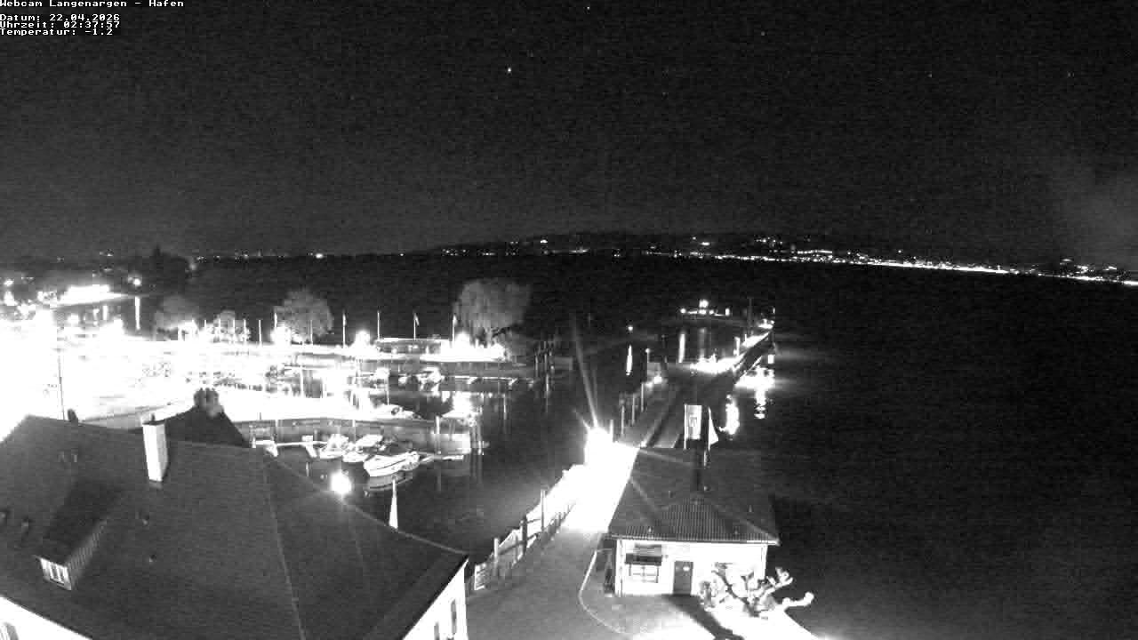 Archiv Foto Webcam Bodensee: Gemeindehafen Langenargen