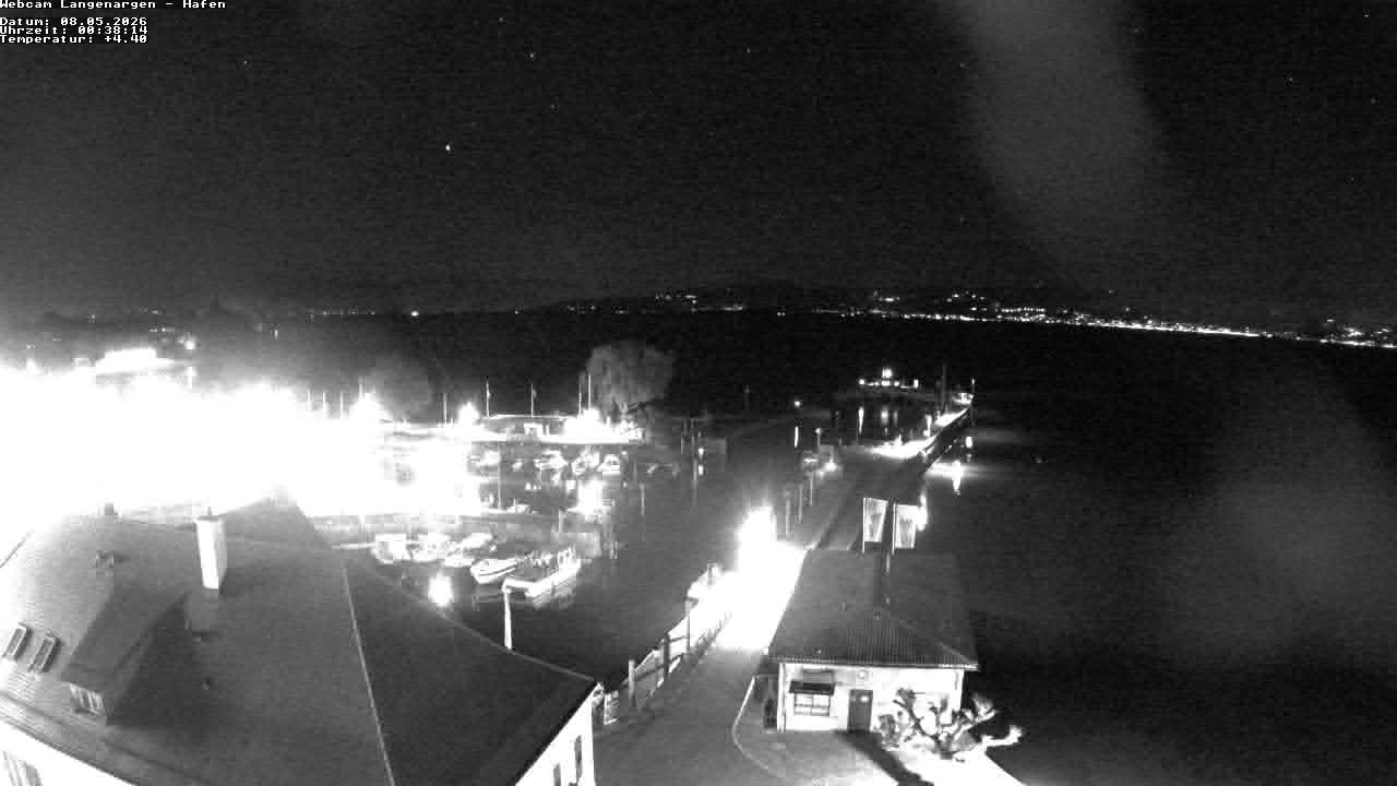 Archiv Foto Webcam Bodensee: Gemeindehafen Langenargen