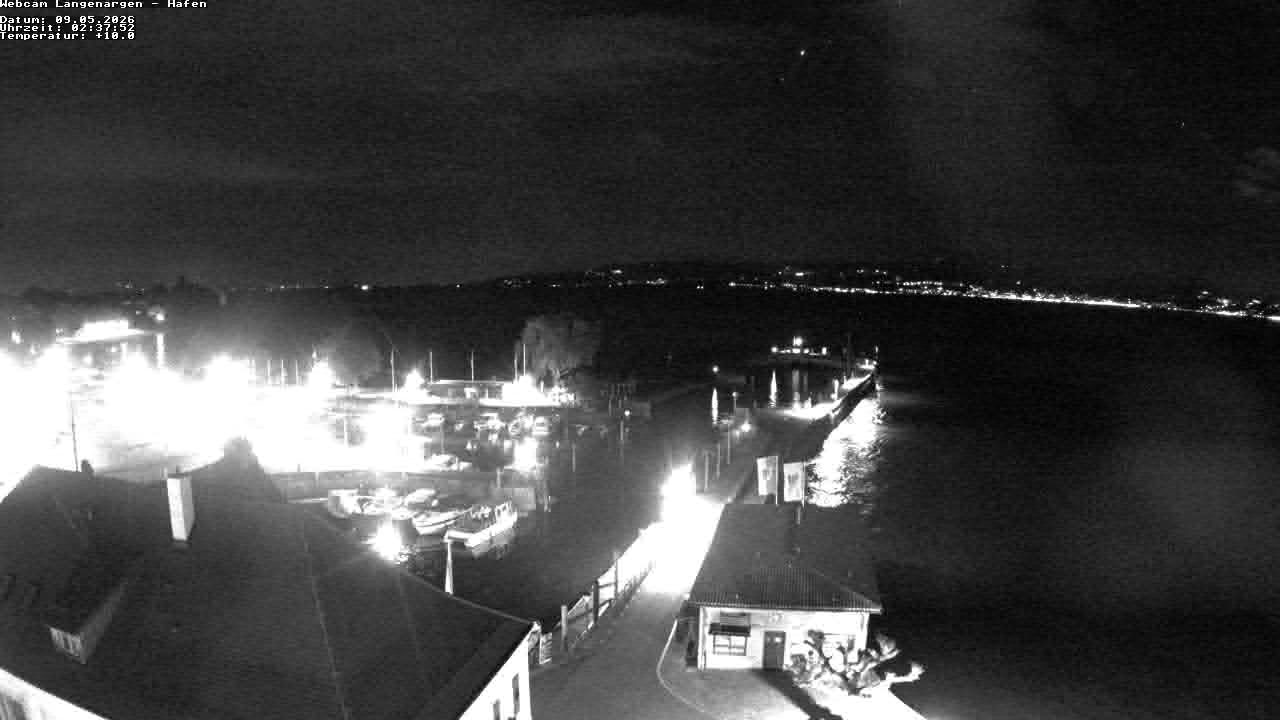 Archiv Foto Webcam Bodensee: Gemeindehafen Langenargen