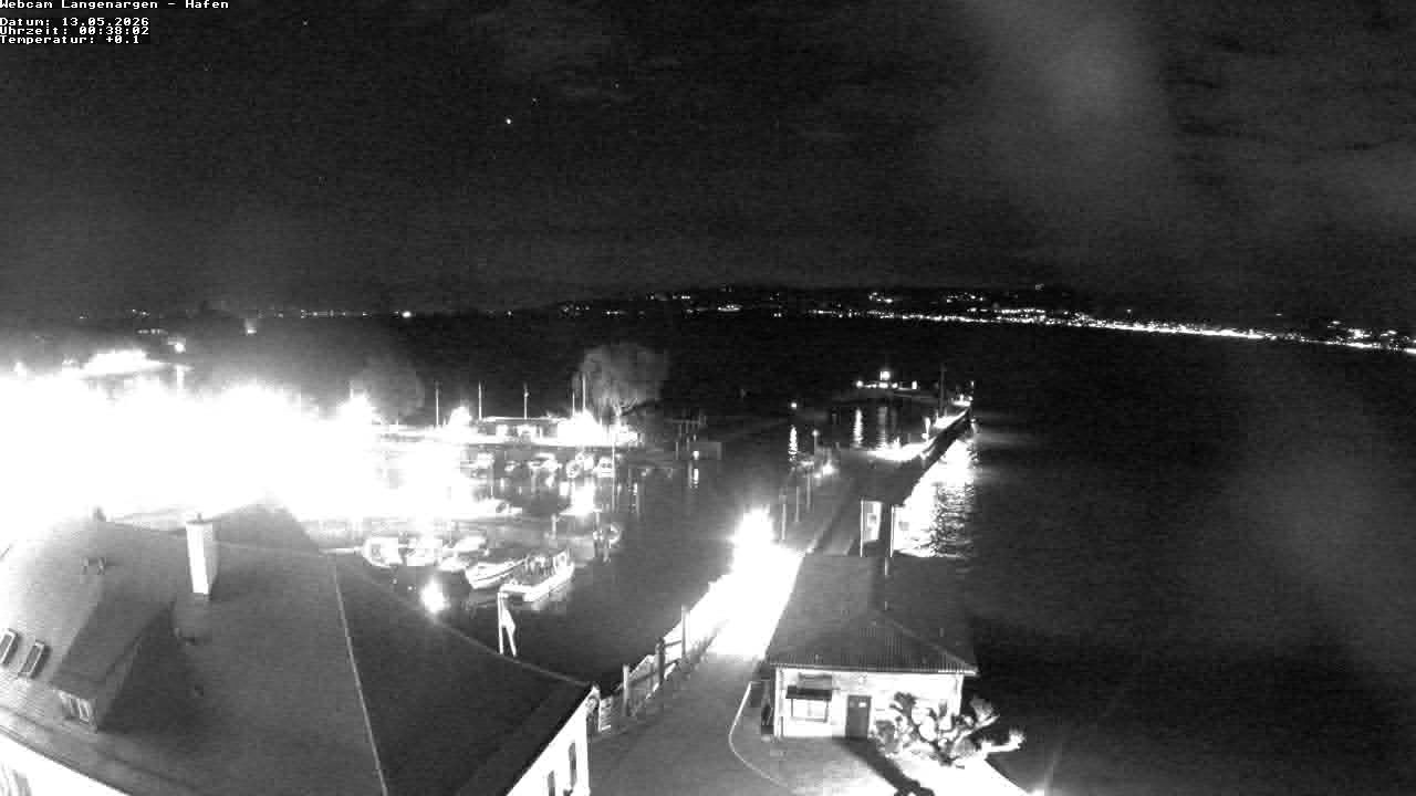 Archiv Foto Webcam Bodensee: Gemeindehafen Langenargen