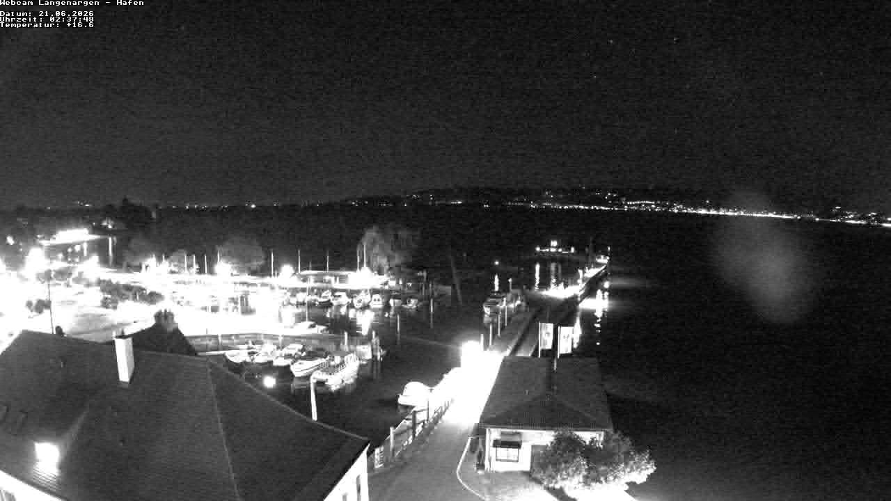 Archiv Foto Webcam Bodensee: Gemeindehafen Langenargen