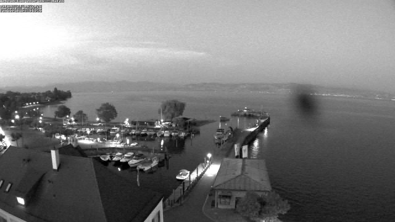 Archiv Foto Webcam Bodensee: Gemeindehafen Langenargen