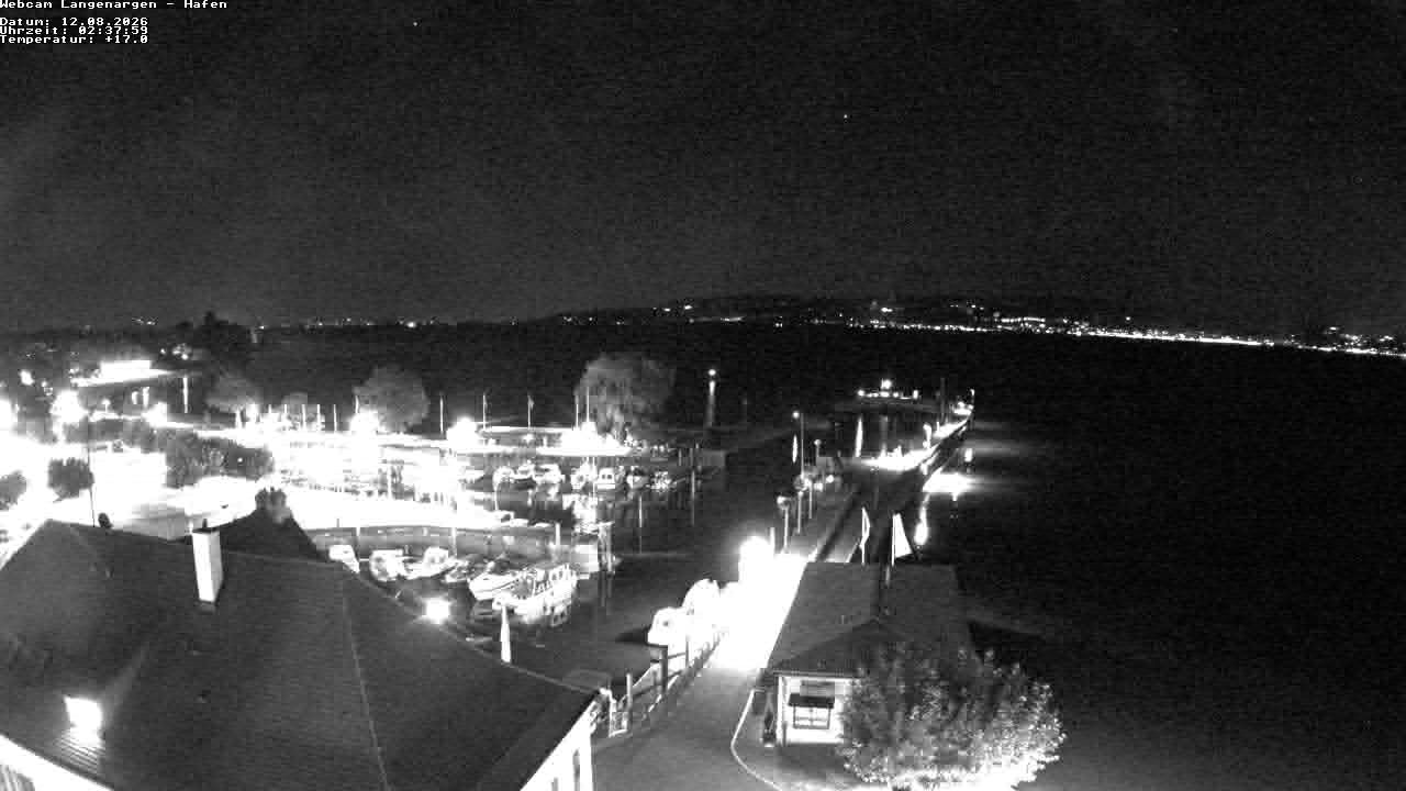 Archiv Foto Webcam Bodensee: Gemeindehafen Langenargen